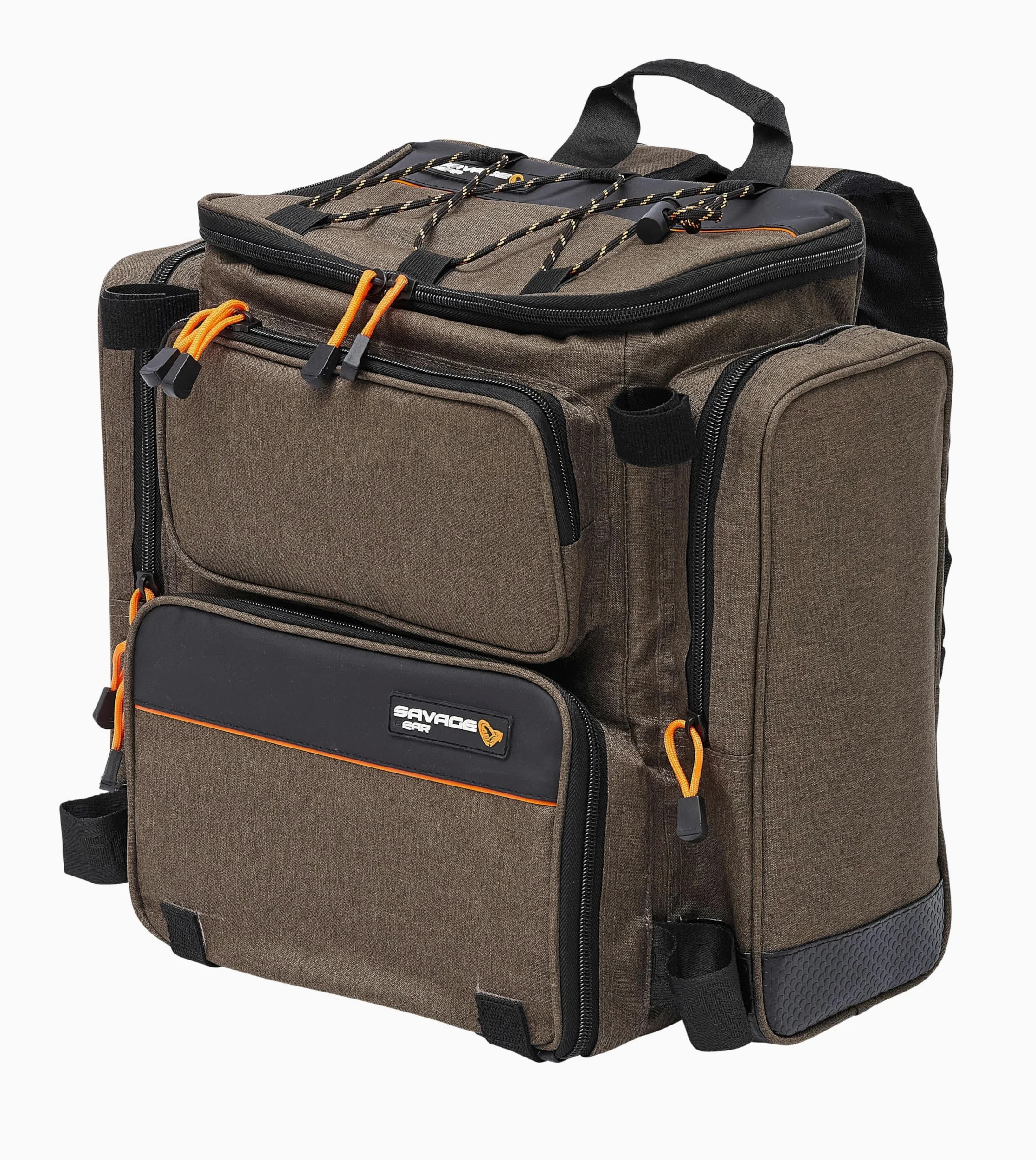 Savage Gear Specialist Mochila - Mochila de Pesca Impermeable con múltiples Compartimentos de Almacenamiento, Cajas con protección UV, Ideal para Pescadores de Banco móvil, Barco y Viajes 23L