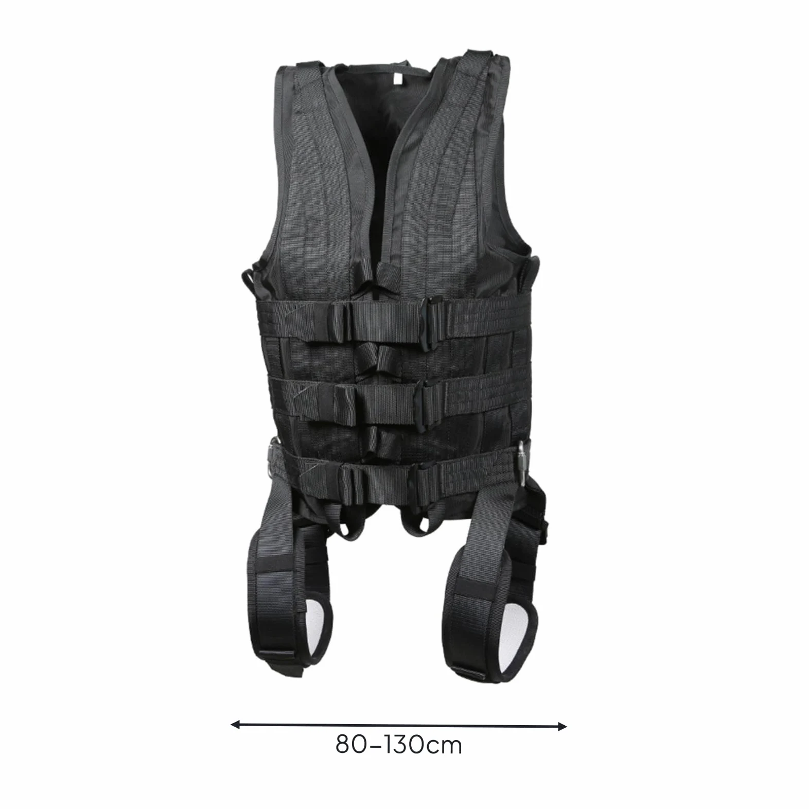 Harness Arnés de Cuerpo Completo Chaleco de Performance Arnés de Cableado Aéreo Equipo de con Soporte Torácico y Bucles en Piernas Apto para