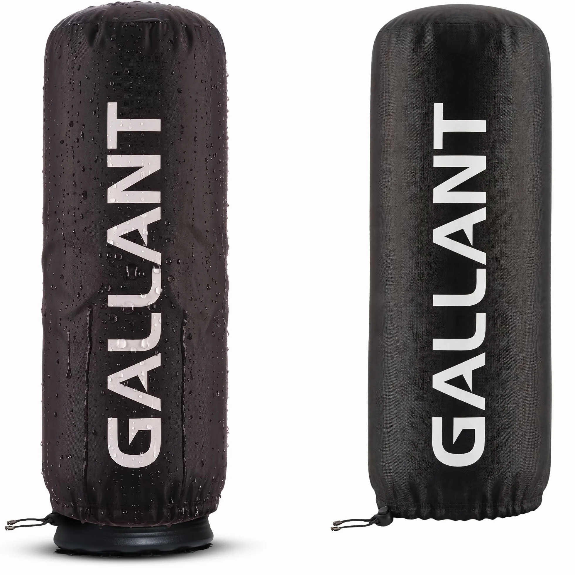 Gallant Funda para saco de boxeo de pie, se adapta a todos los sacos de boxeo de 5 a 6 pies, resistente al desgarro y a la intemperie, resistente al agua, con acabado elástico para un agarre seguro