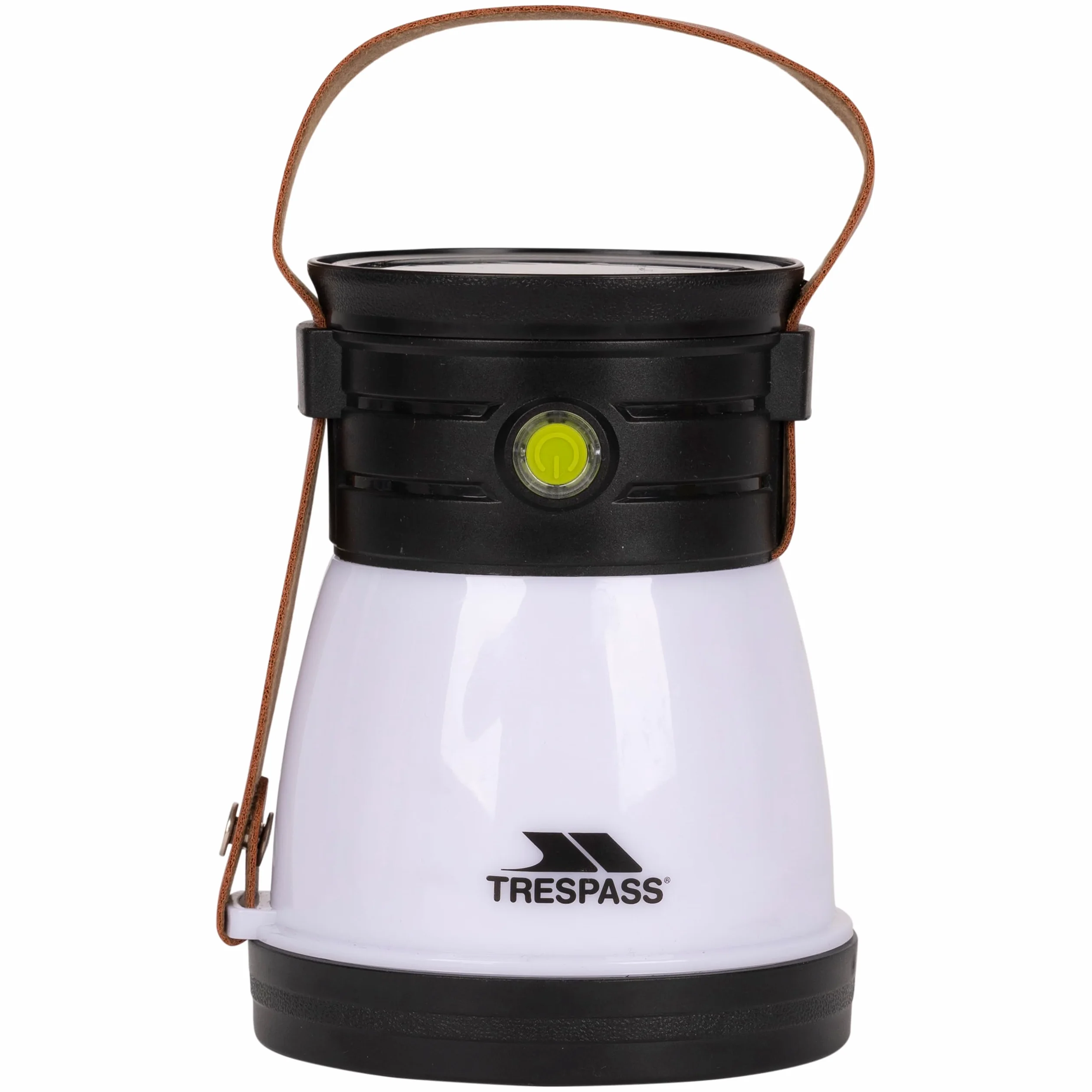 Trespass Linterna 2 en 1 Hugos - Carga solar recargable USB-C