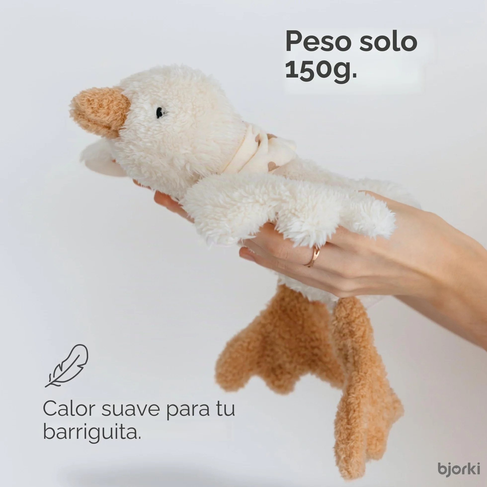 Cojín Térmico para Bebés y Niños - Juguete de Peluche con Relleno de Linaza para Microondas - Almohada Calmante para Calor