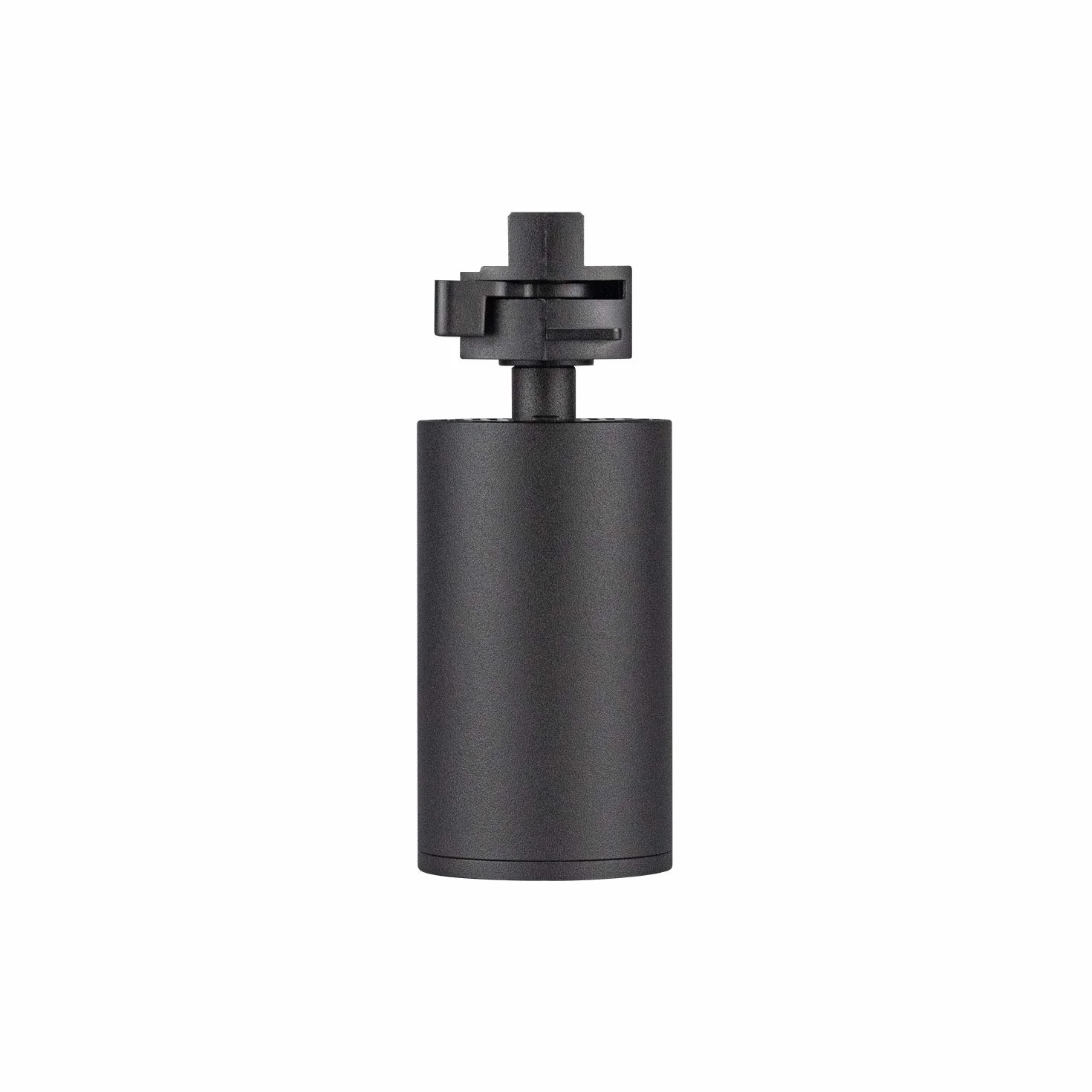 Popp® Foco Portalámparas carril Monofásico GU10 10W Negro Pack 5