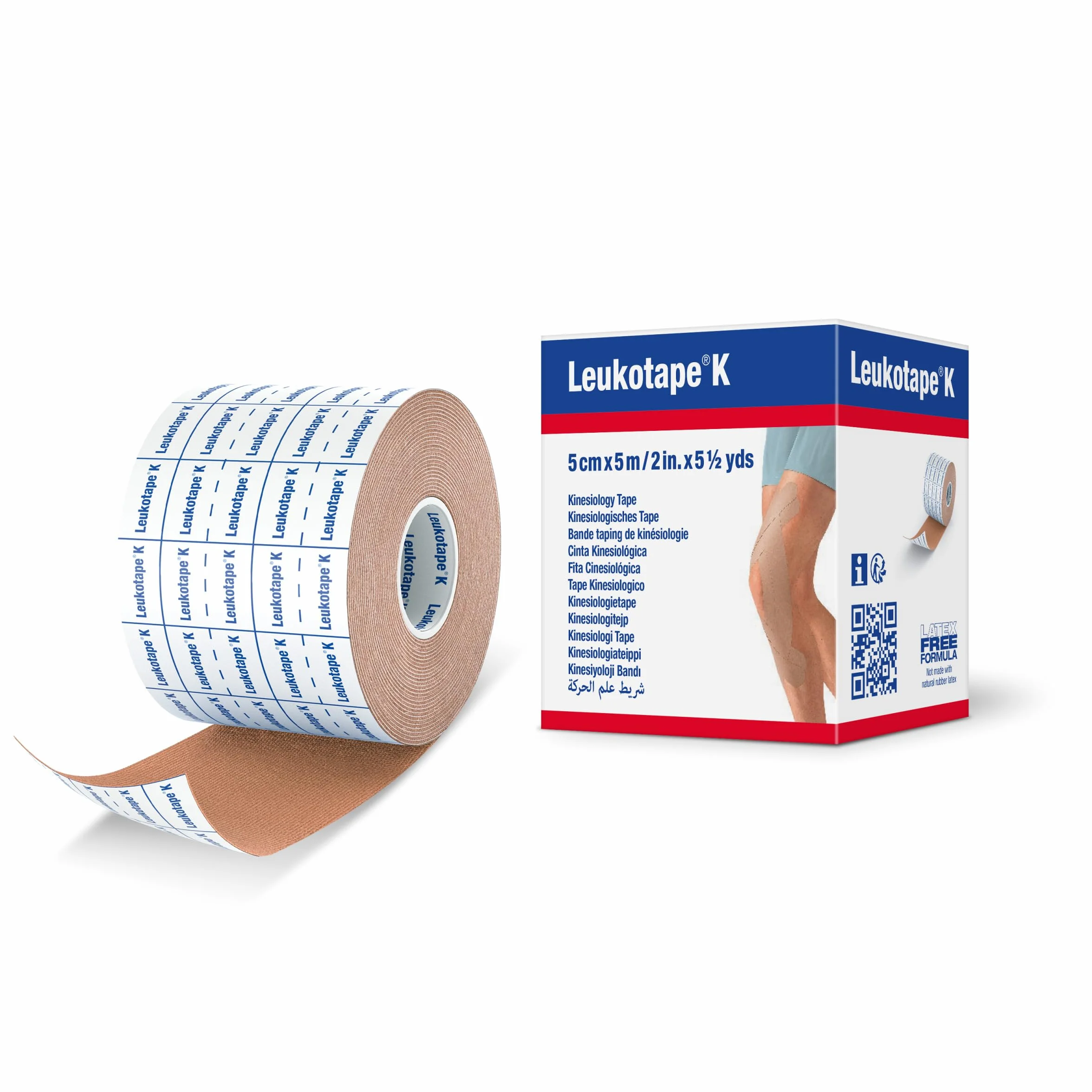 BSN Medical Leukotape K Cinta adhesiva color piel 5 cm