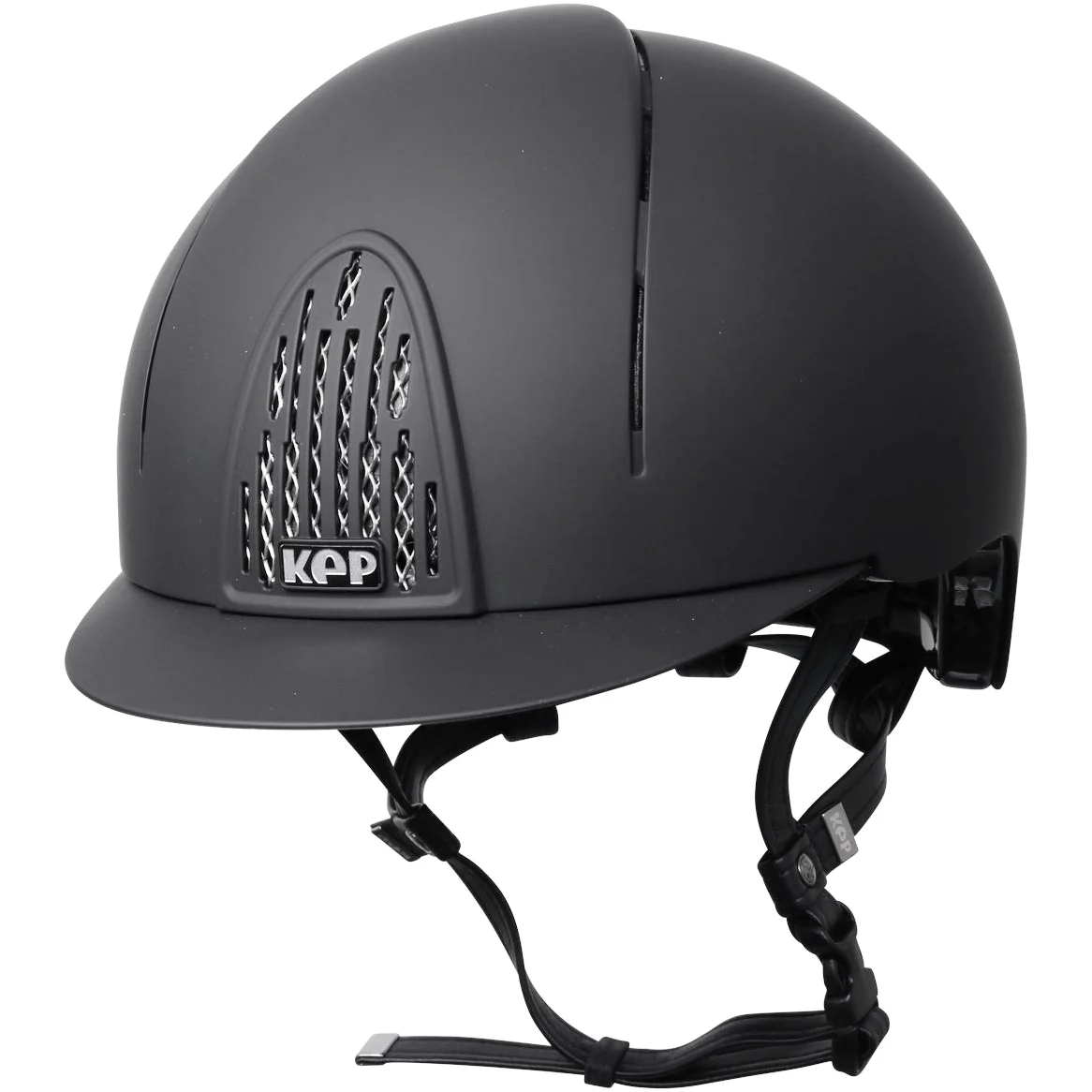 KEP ITALIA - Casco cromado Smart – Black – L