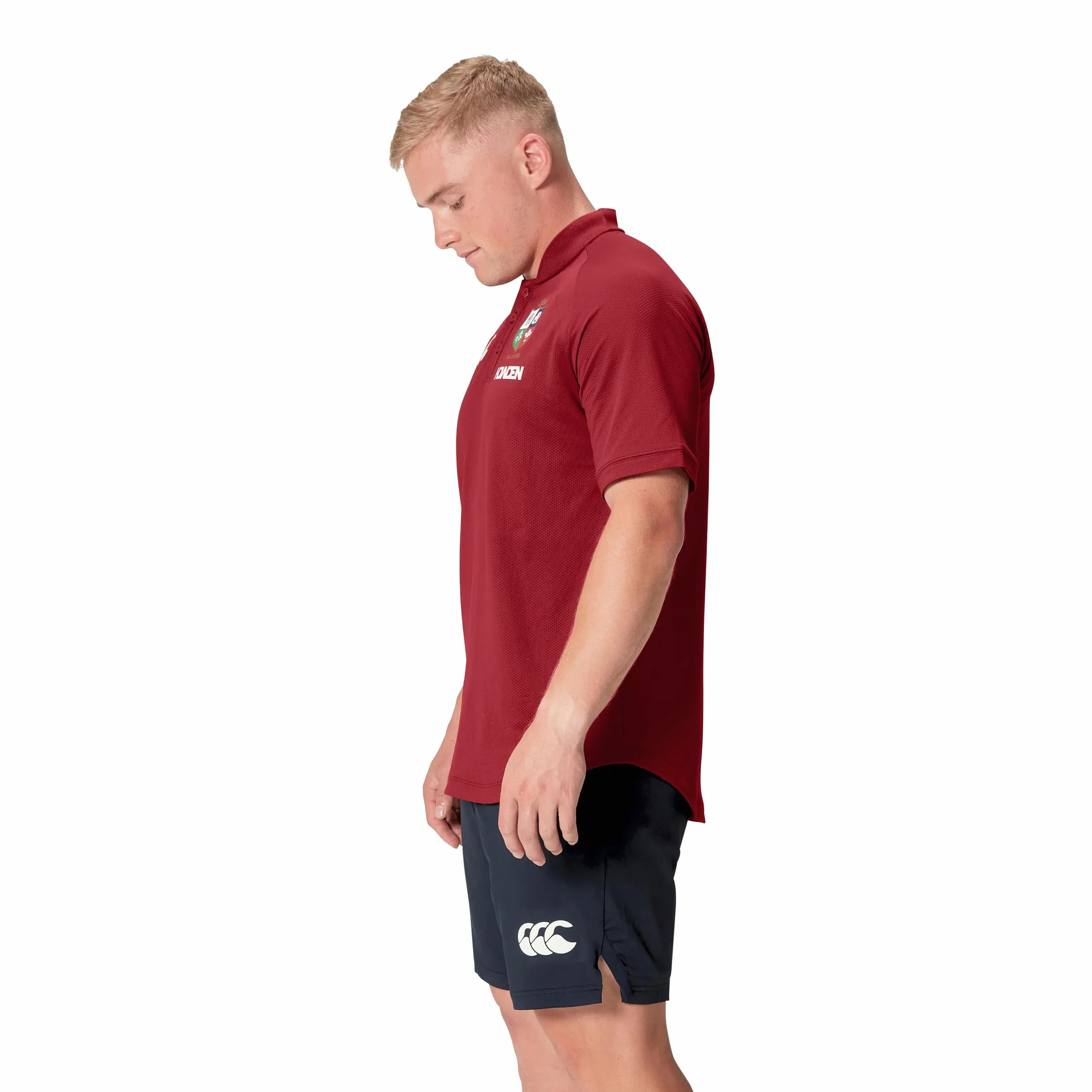 Canterbury British & Irish Lions Canterbury Polo Shirt | Breathable | Moisture Wicking | Official British & Irish Lions Licensed Product Camisa Hombre (Pack de 1)
