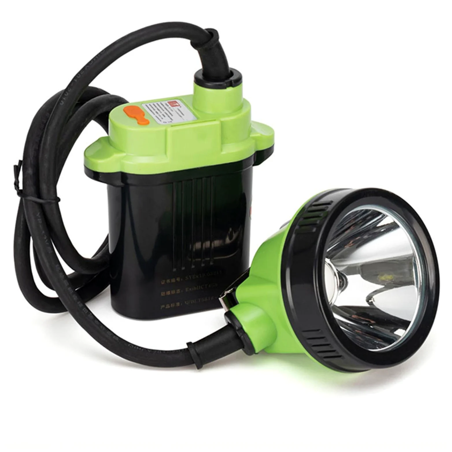 Linterna Frontal para Minería Linterna Frontal Recargable Antiexplosión para Mineros de Carbón Reflector para Casco de Seguridad, Linterna Frontal Impermeable para Trabajos Subterráneos