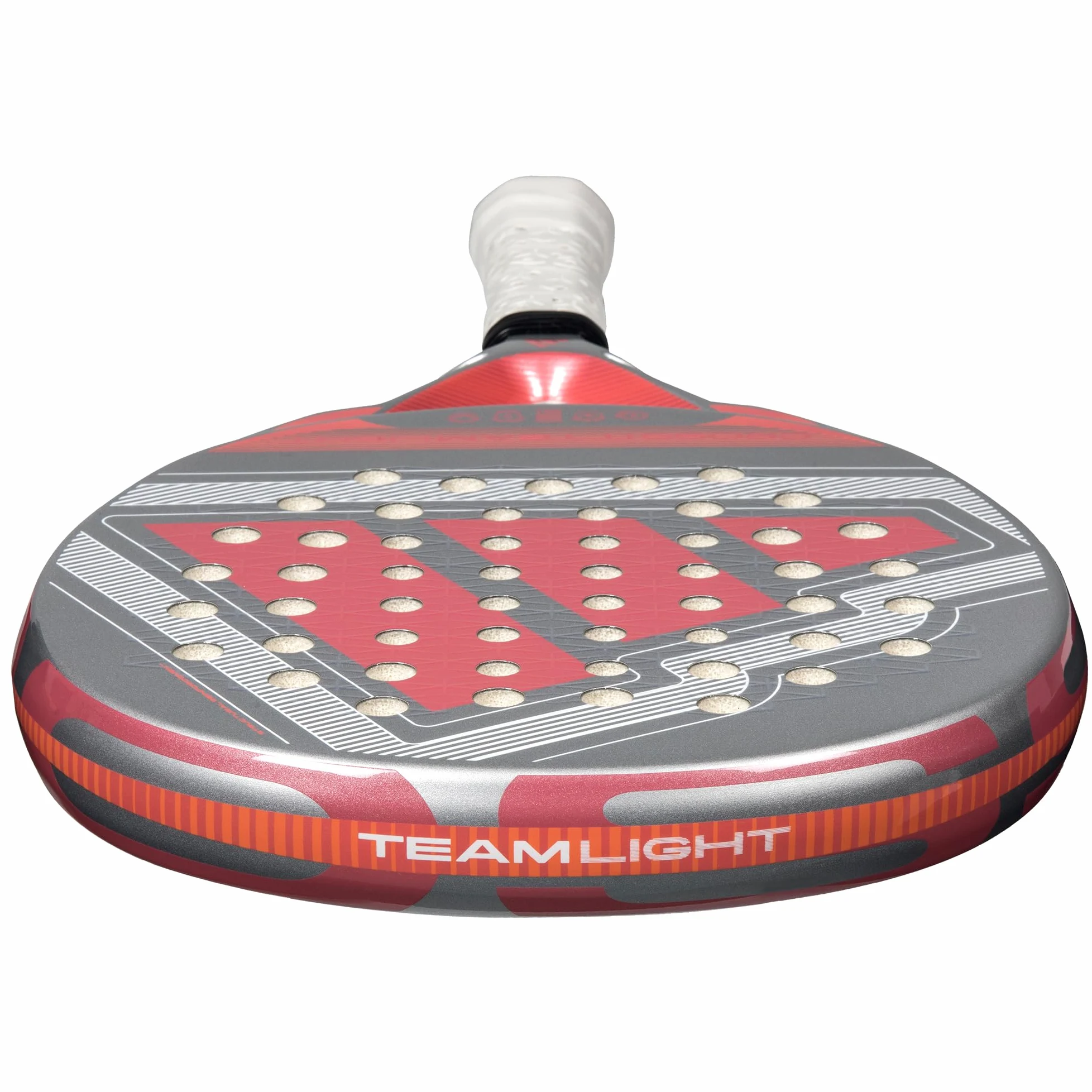 Pala de pádel adidas Cross IT Team Light 2026,Gris,Forma Redonda, Fibra de Vidrio, Goma eva Soft Performance