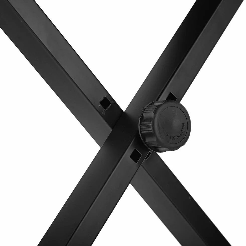 Taburete Plegable Altura Ajustable para Tatuaje 47-52 cm Cojín Grueso