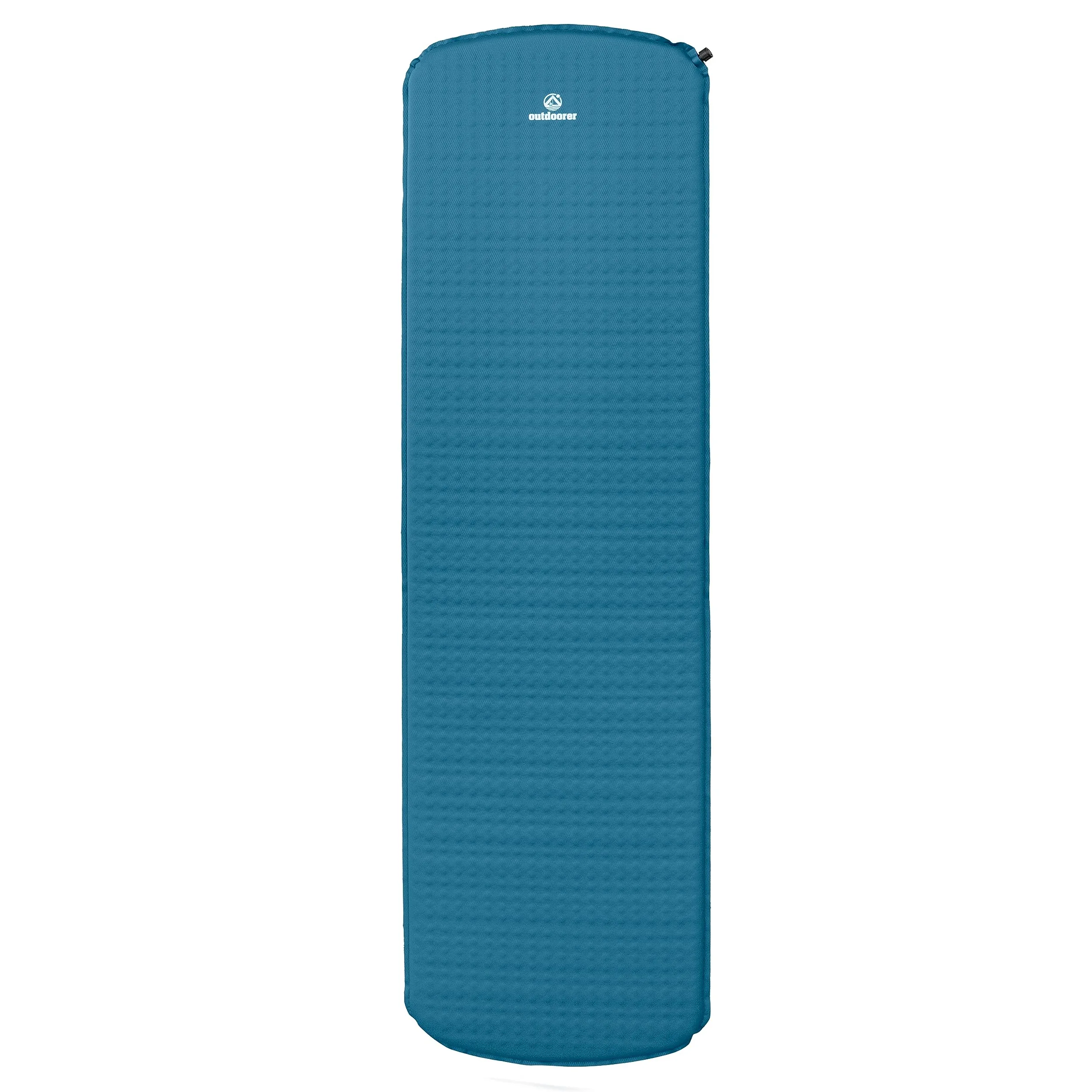 outdoorer Trek Bed 1 - colchoneta Aislante autoinflable, 3,1 cm, tamaño Compacto después de Doblar - colchoneta de Trekking Ultraligera