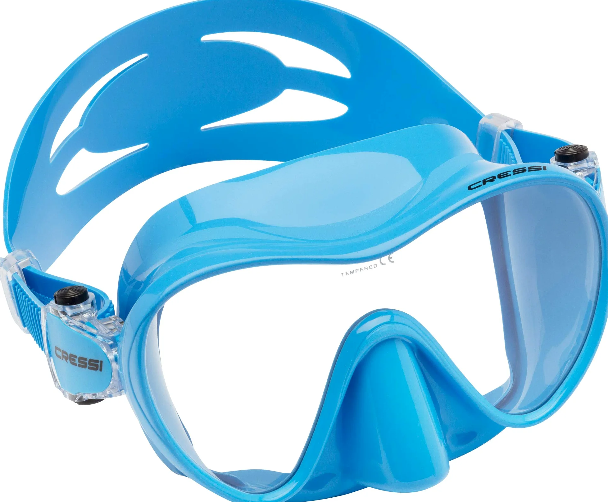 Cressi F1 Mask - Máscara Monocristal Tecnología Frameless