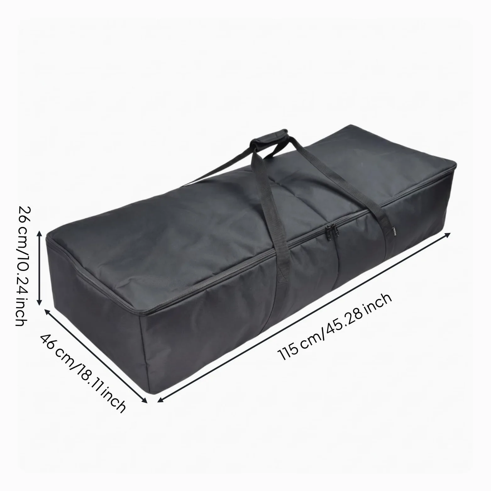 LOVIVER Bolsa para Esquís para Adulto Bolso Snowboard Funda Esquí Portaequipaje Transporte Material Oxford Acolchado Cómoda de Mano y Hombro Adecuada para Viajes a la Nieve Playa Desierto Césped