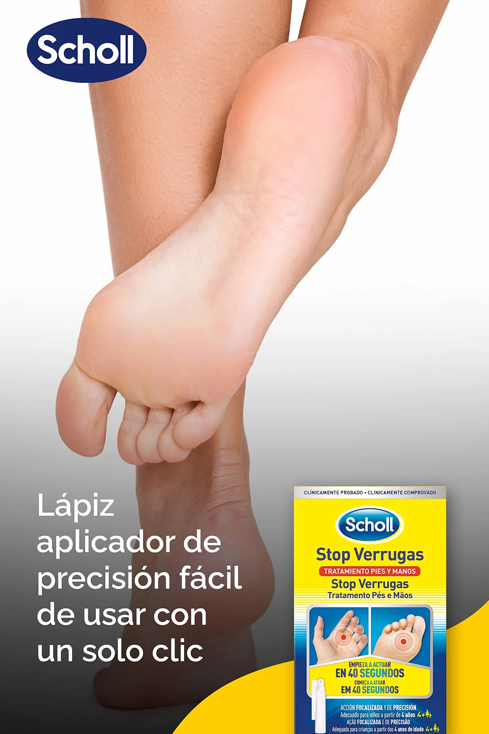 Scholl Stop Verrugas Elimina Verrugas 80ml