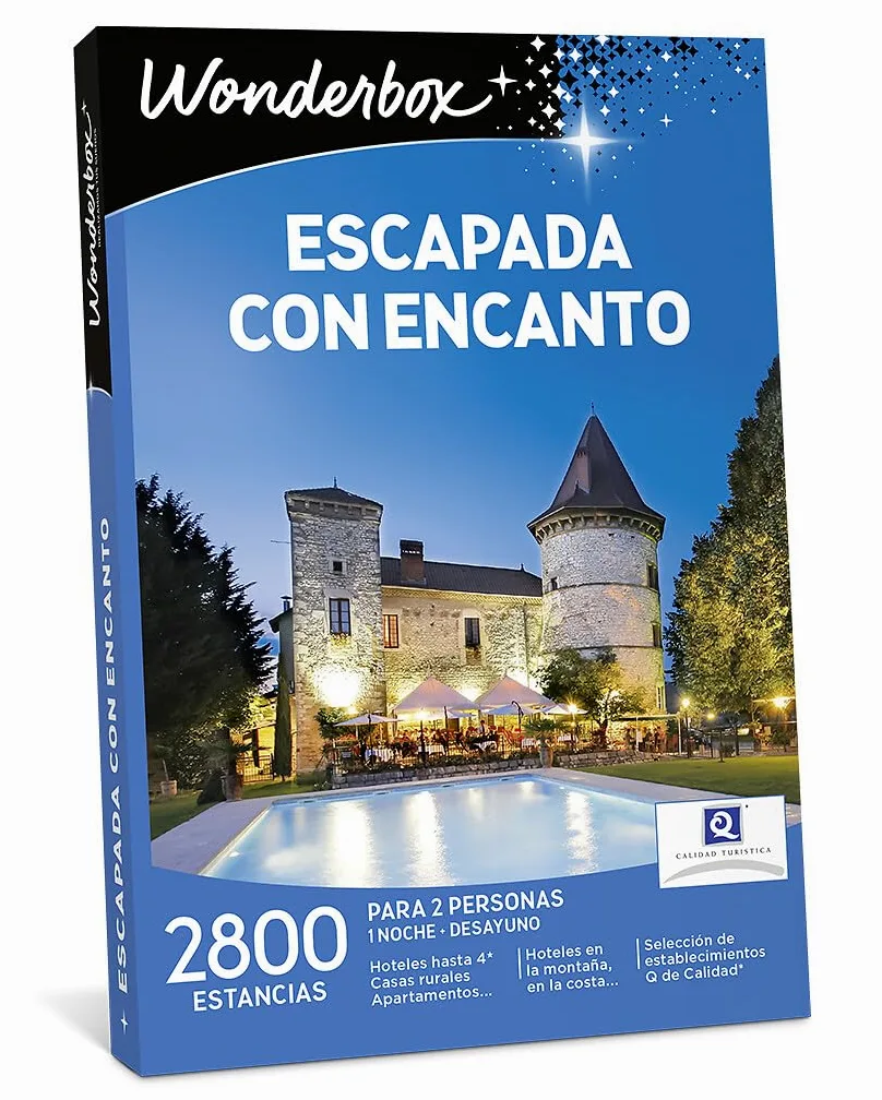 WONDERBOX - Caja Regalo para papá Escapada con Encanto