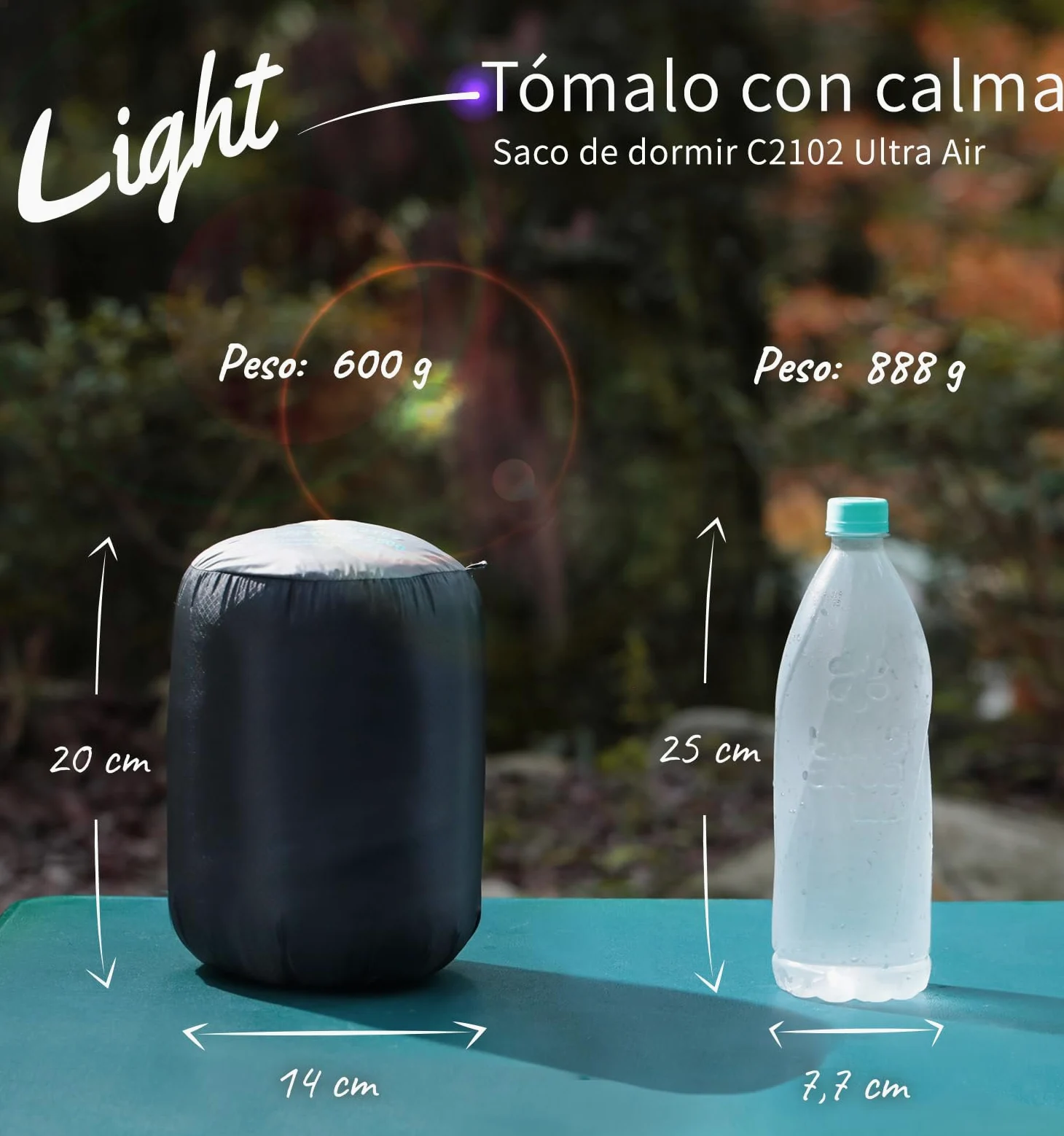 Litume Saco de Dormir Ultraligero y Compacto para Verano y 3 Estaciones, con 700+ Fill Power de Plumas, Saco Mumiiforme Portátil para Senderismo, Viajes, Camping y Mochilear Adultos montañismo