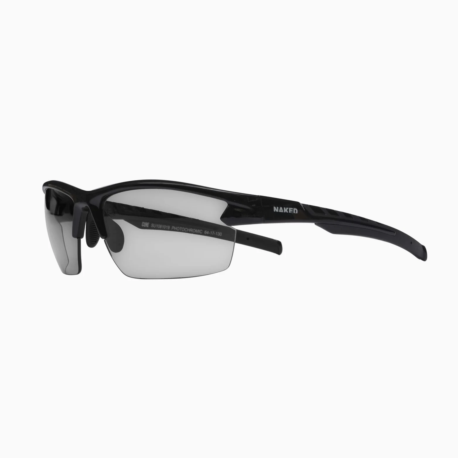 NAKED Optics Gafas Running Mujer RUSH – Gafas Running Hombre ligeras con almohadillas antideslizantes – Gafas Sol Deportivas con protección UV400 para ciclismo, running & MTB