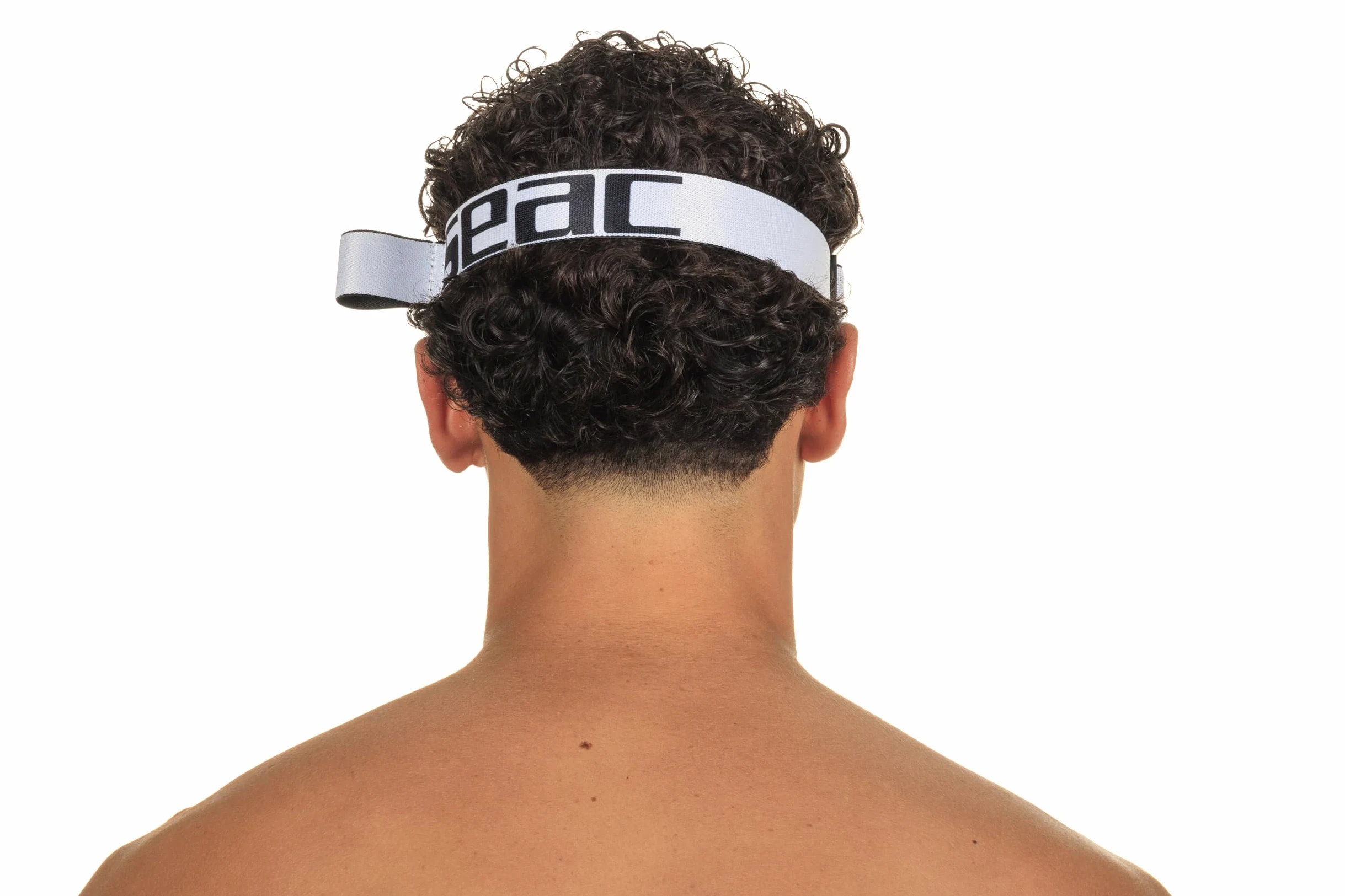 SEAC Chiara Máscara de Lente Doble de Vidrio Templado para Buceo y Snorkeling con Hebilla 3D, con Correa Textil o de Silicona, Unisex Adulto