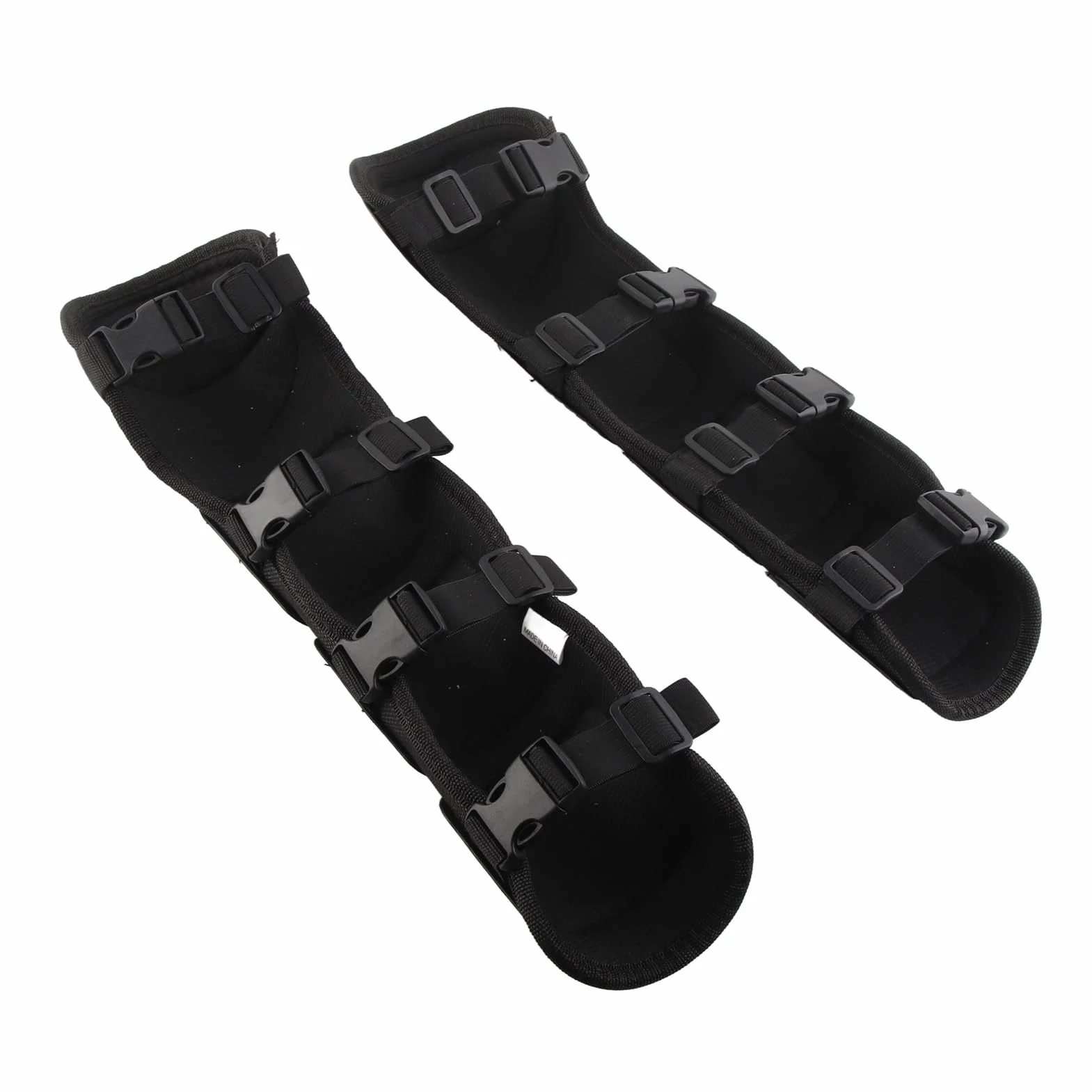 Rodilleras de motocicleta con ventilación para motosierra, ajuste óptimo, para trabajos de corte de cepillo, 2 rodilleras de jardín