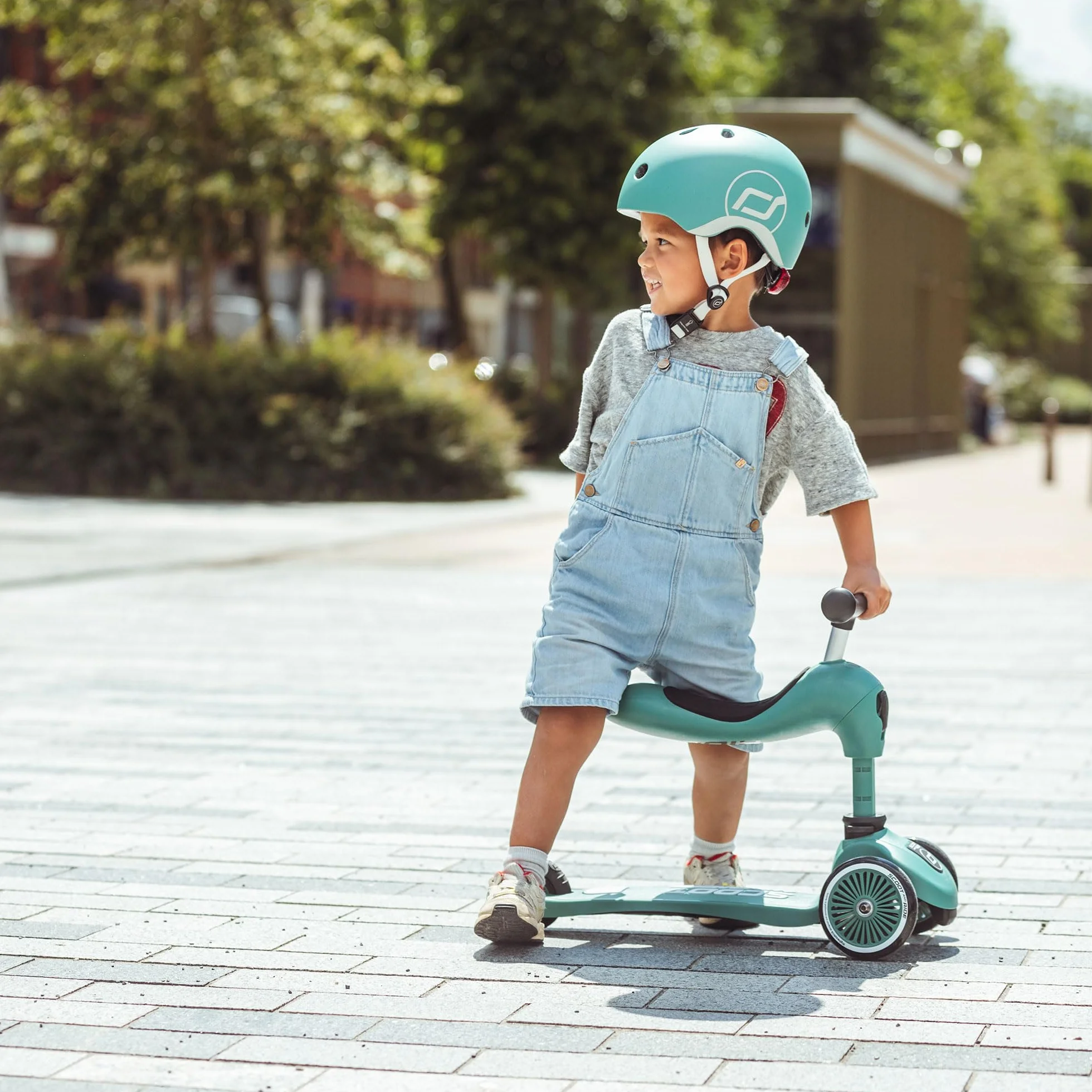 Scoot & Ride Patinete Unisex Adulto Bosque