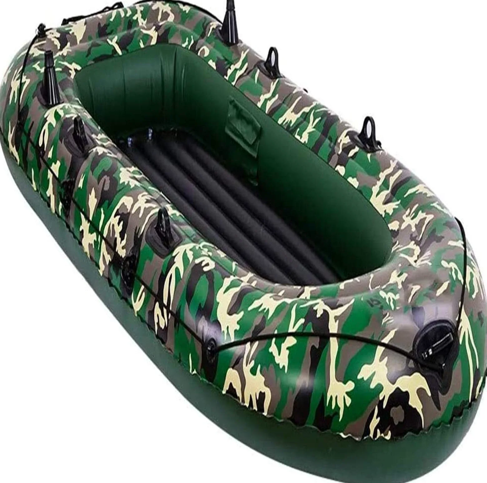 ELzEy Kayak Verde al Aire Libre Deportes acuáticos Barco de Goma Inflable Barco de plástico