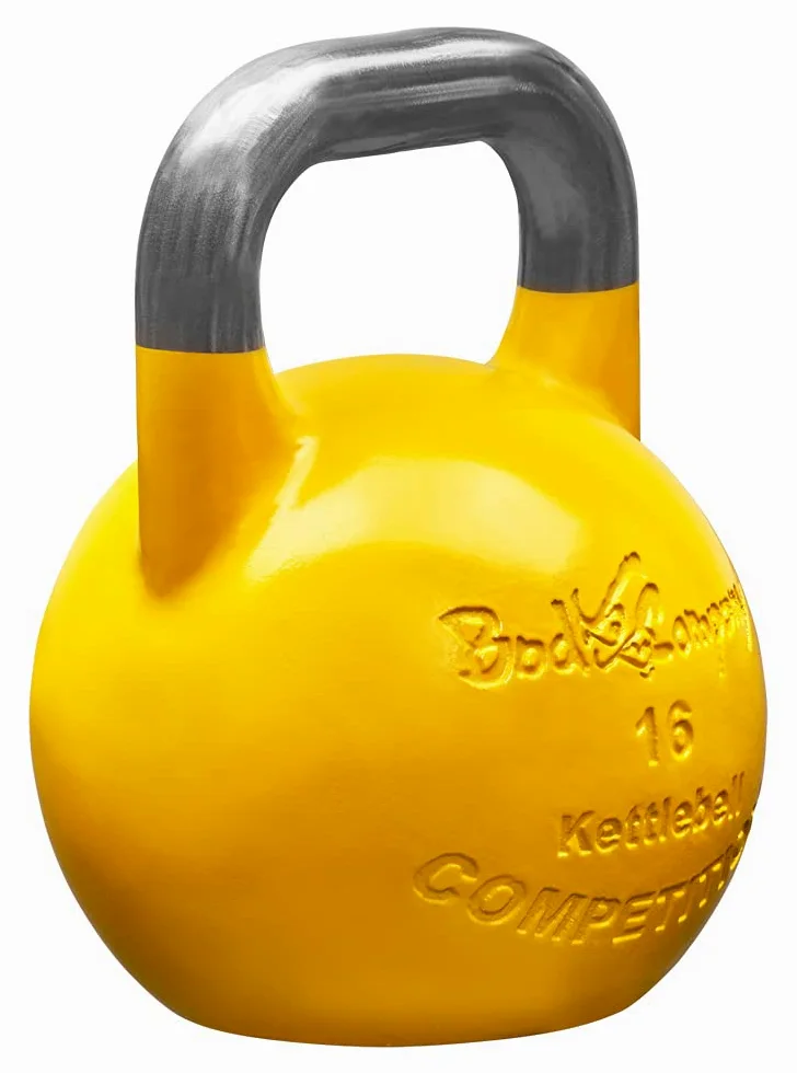 Bad Company Pesa rusa de competición I de acero, pesas rusas para entrenamiento en diferentes niveles de peso, 8-40 kg
