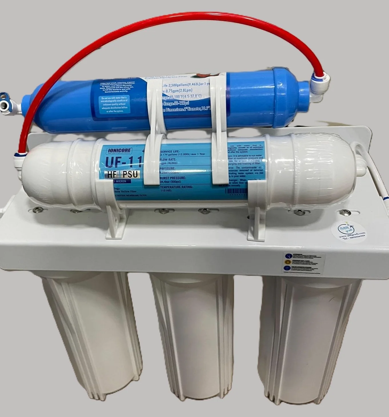 Purificador de agua doméstica de 5 etapas, ultrafiltración, purificación de agua potable, ultrafiltración