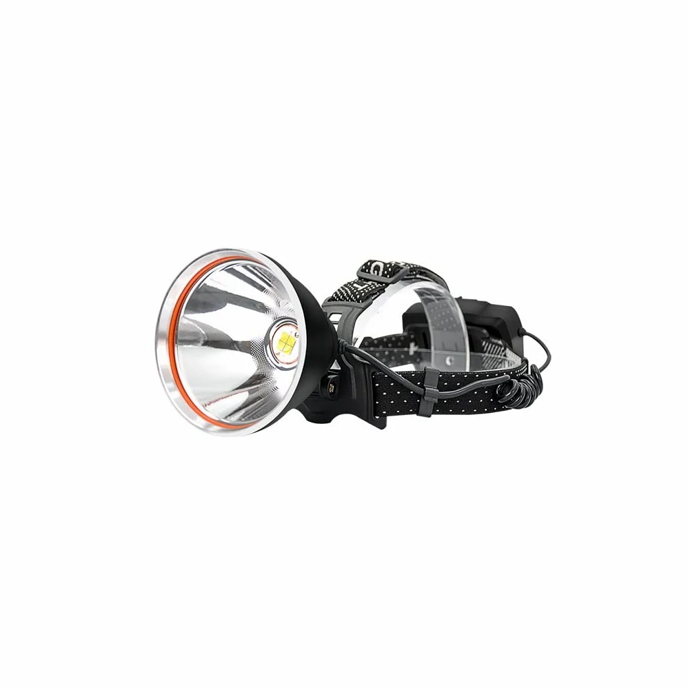 Antorcha LED Recargable, Ligera Linterna Linterna Linterna Lámpara de xenón Linterna recargable deslumbrante montada en la cabeza Pesca nocturna Linterna frontal de minero LED al aire libre Linternas