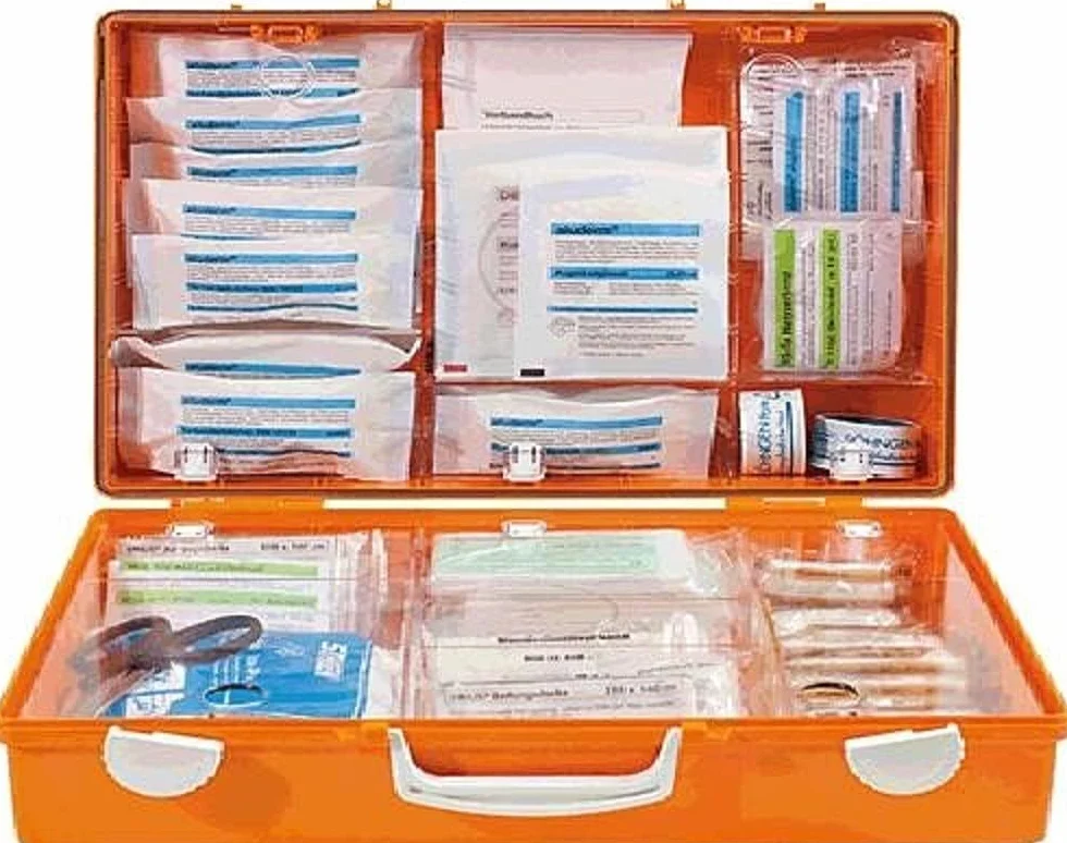 Maleta de primeros auxilios industrial DIN 13169 ABS
