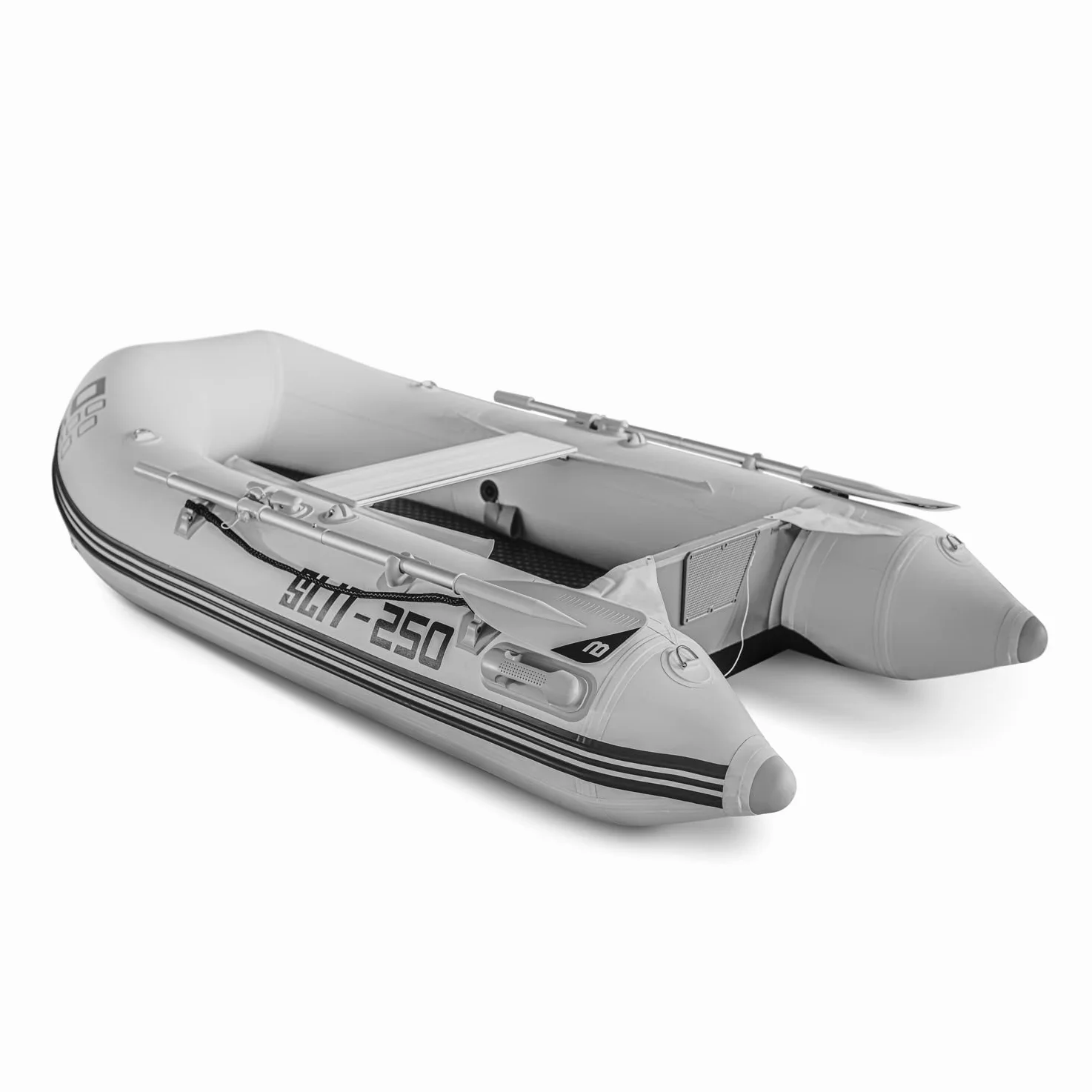 Slit 250 – Bote inflable/Tender 250 x 132 cm con 4 cámaras de aire y suelo de aire