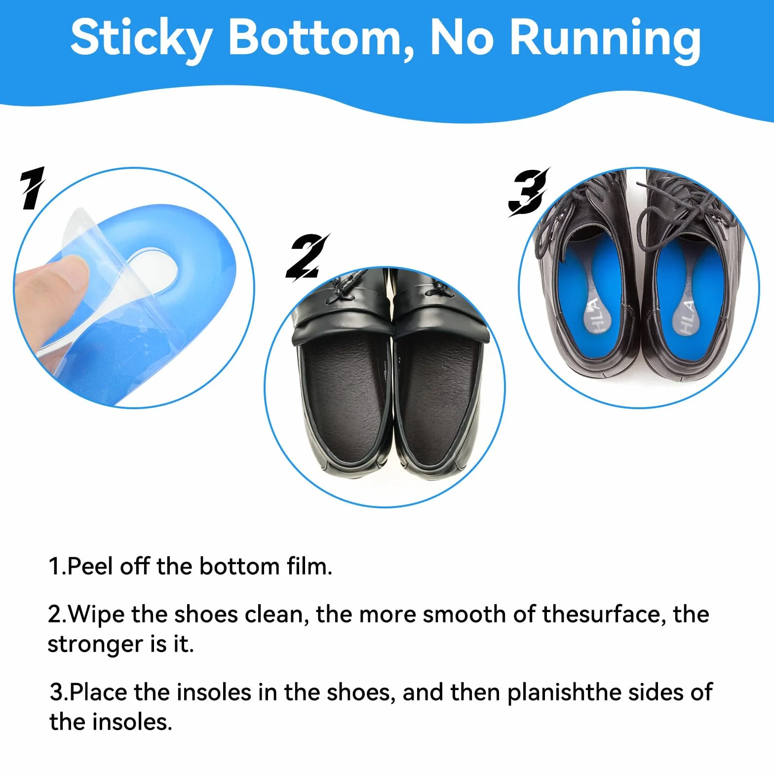 Taloneras Silicona Plantillas de Talón Gel Aliviar Fascitis Plantar Espolon Calcaneo Hombres Mujeres S/35-39