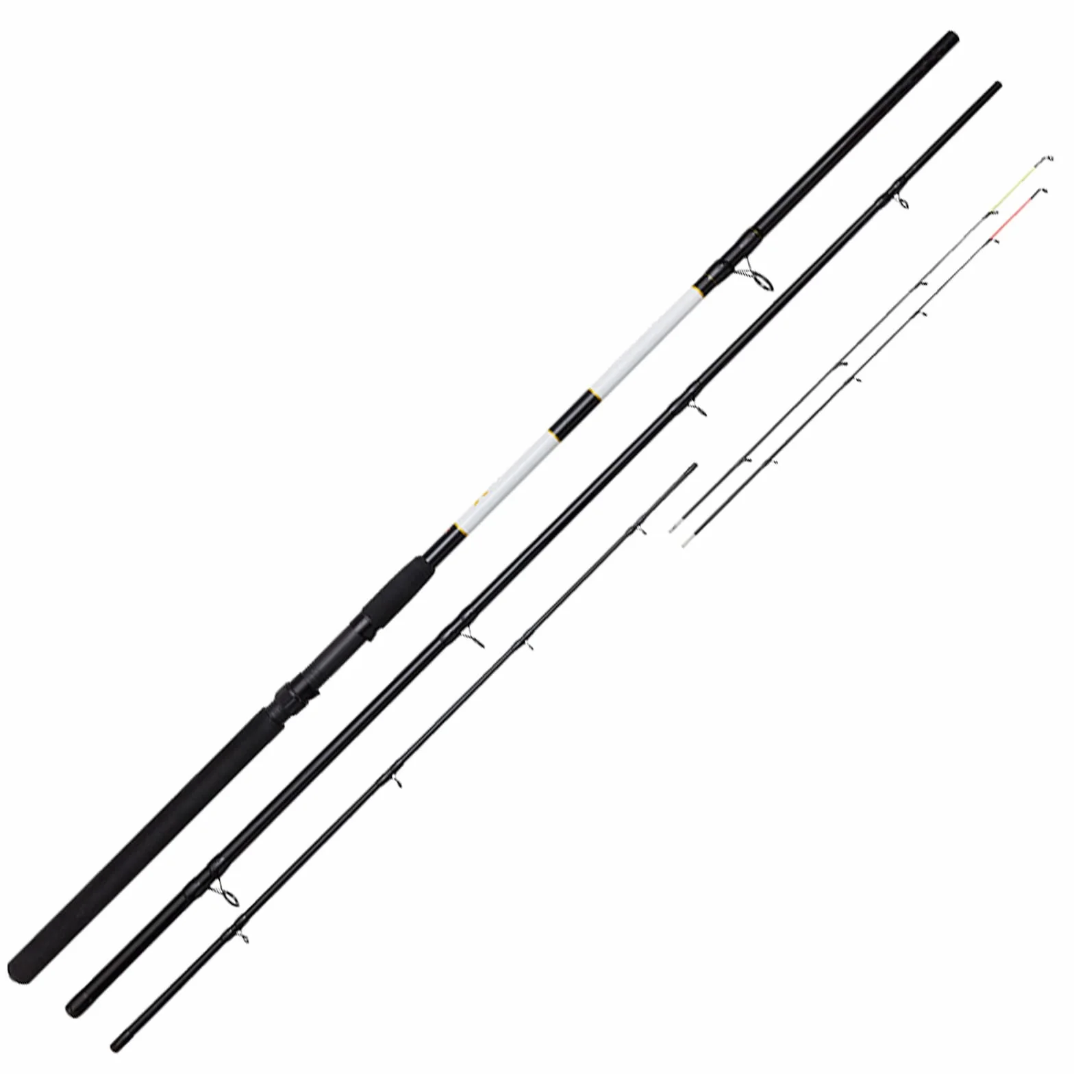 DAM Base-X Feeder Cañas de pescar 3,3 m 3,6 m 3,9 m