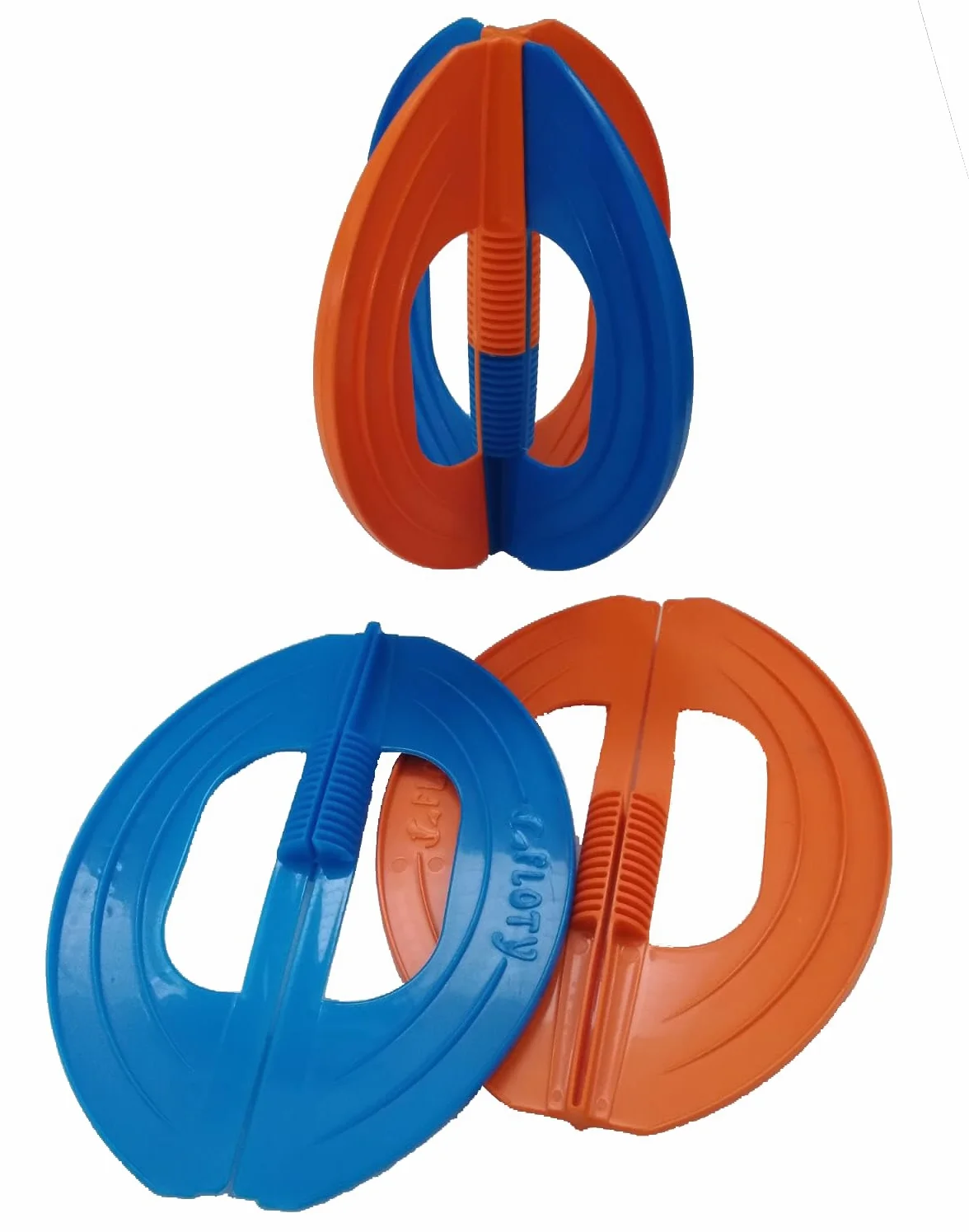 Floty Mancuernas Acuáticas Power Ring para Aquagym - Halteres de Agua con Empuñadura Antideslizante para Hidroginástica, Fitness Acuático y Rehabilitación - Diseño Hidrodinámico (1 Par)