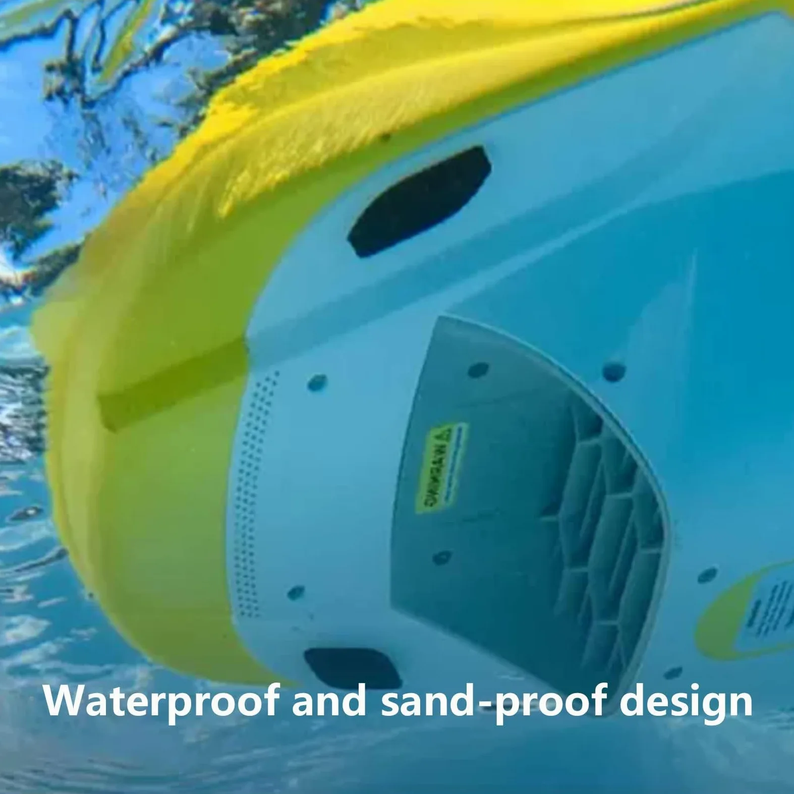 Moto acuática portátil, scooter submarino, refuerzo de natación, adecuado para buceo, exploración oceánica