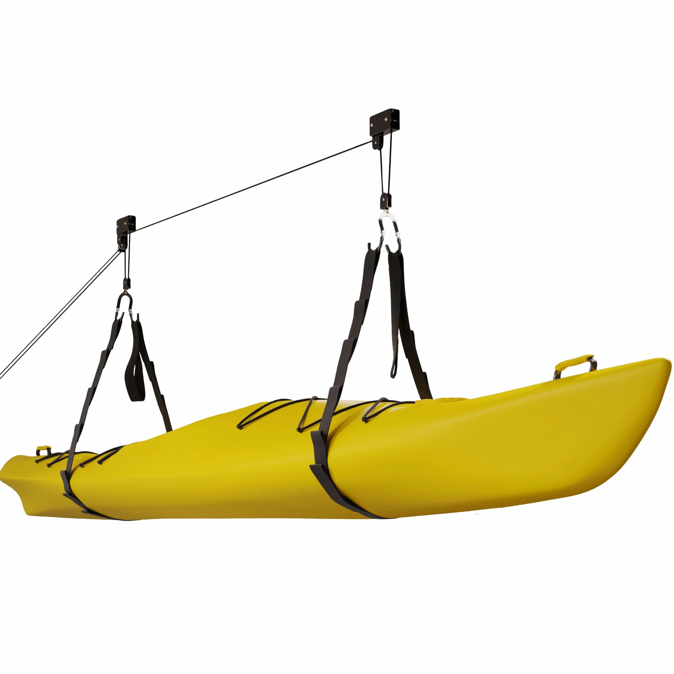 Sistema de polea Superior para Kayak, Canoa, Bicicleta o Escalera 125 Libras