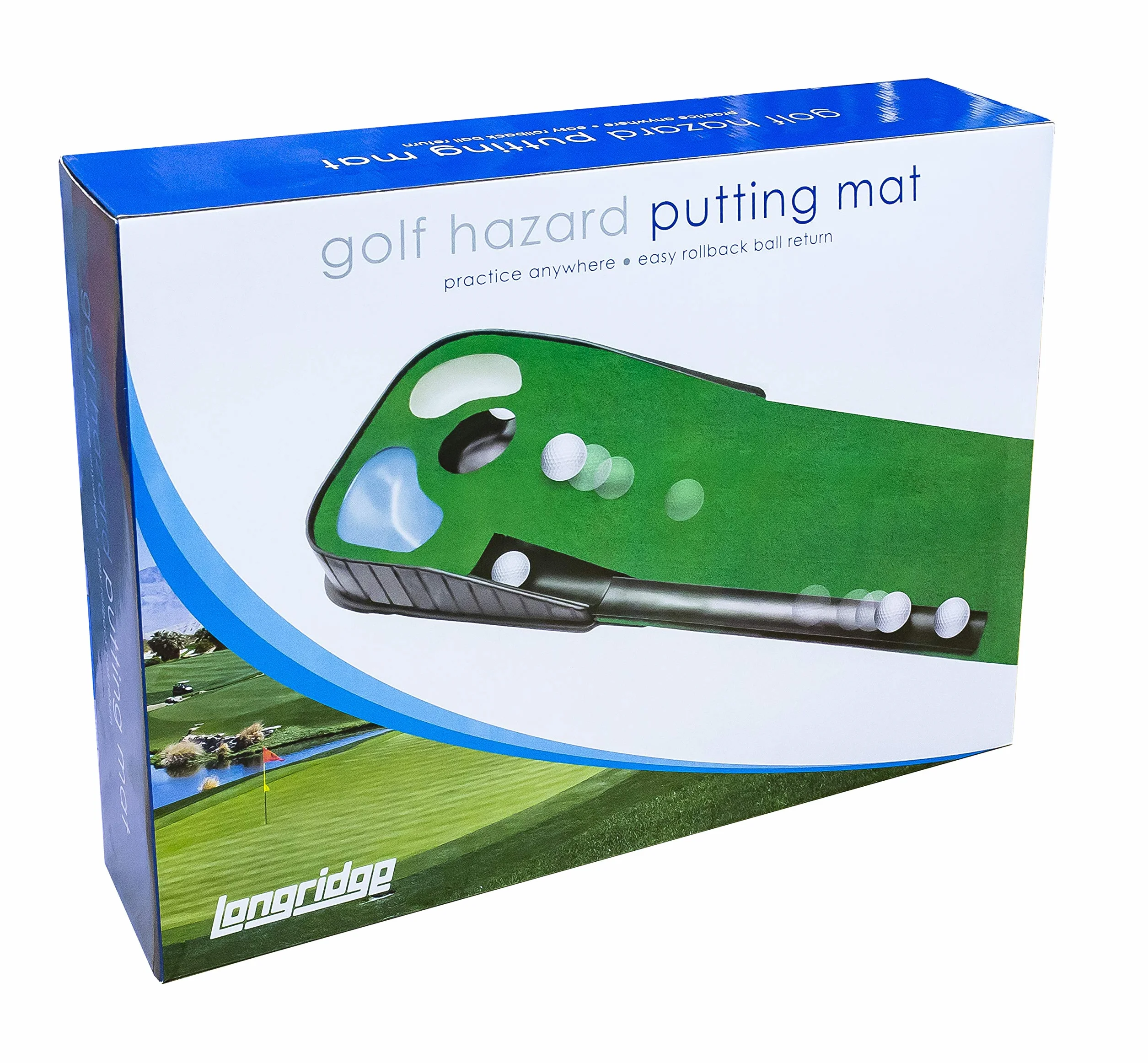 Longridge Putt 'N' Hazard Alfombrilla para Putting