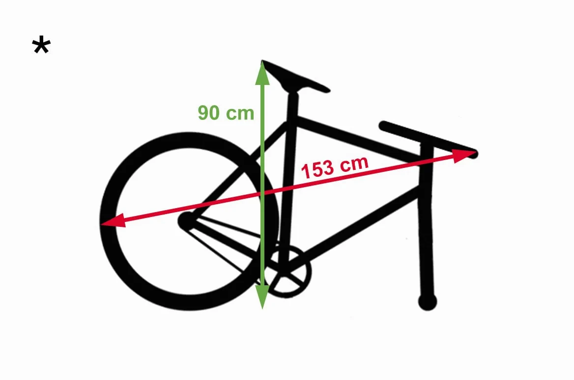 Funda de Transporte para Bicicleta de Carretera ROADBag Original New de Buds-Sports Sin Desmontar la Rueda Trasera - en Unos Segundos tu Bici Está Protegida - Ideal para Coche/Autobús