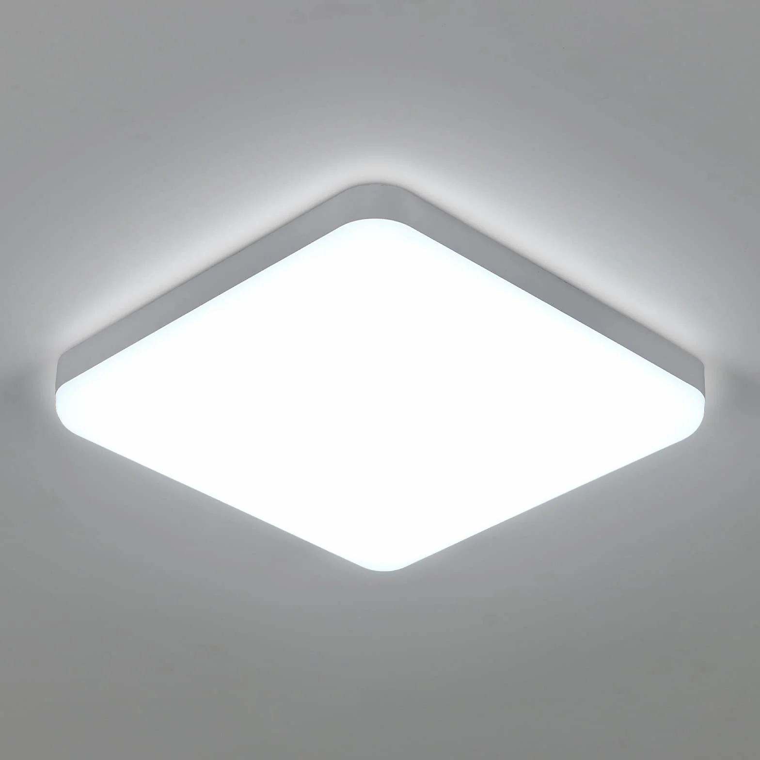 Plafon LED Techo 32W IP54 3600LM 6500K Blanco frío 25cm