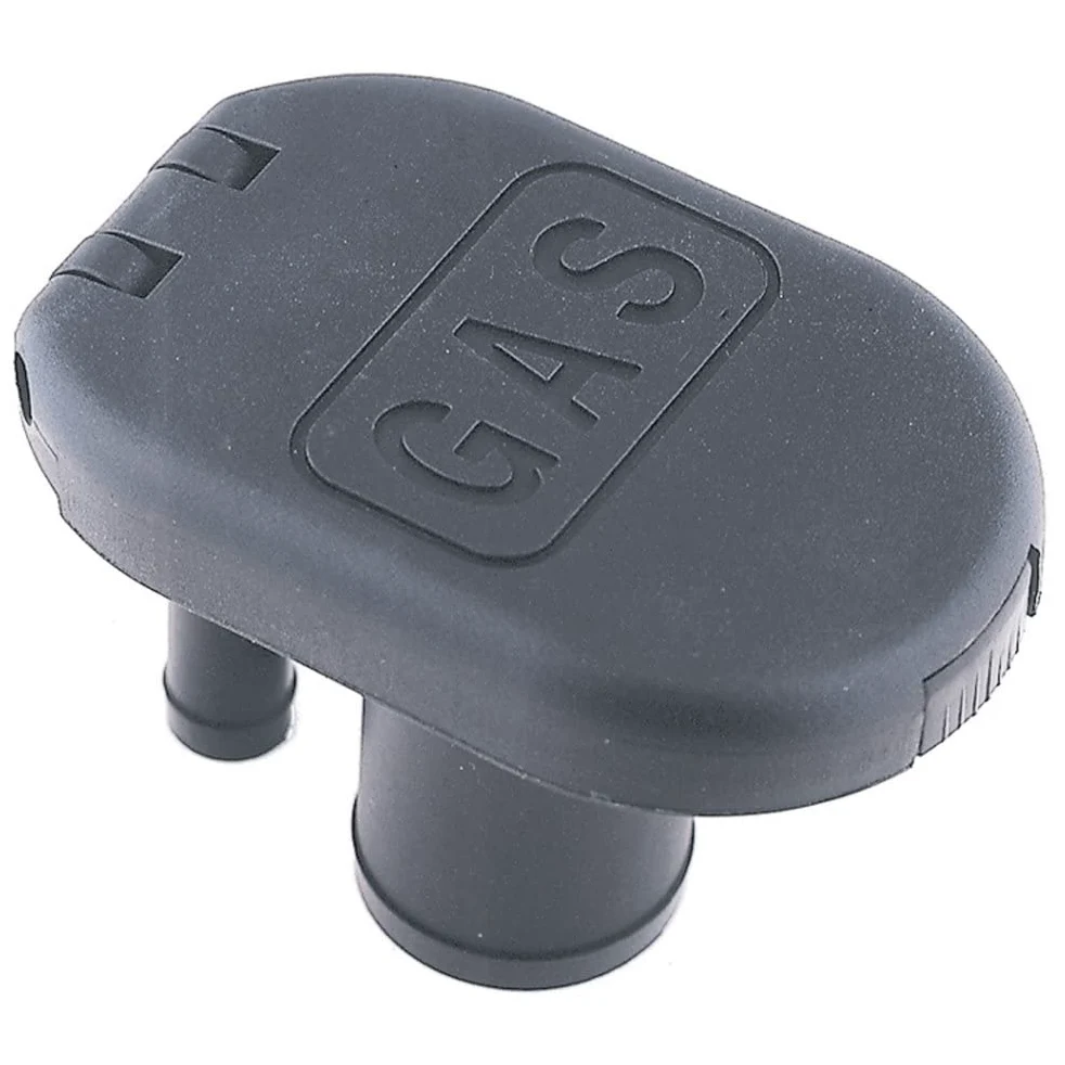 Perko 1319dpgblk Negro Marino y depósito de llenado de Combustible de la Cubierta Vent