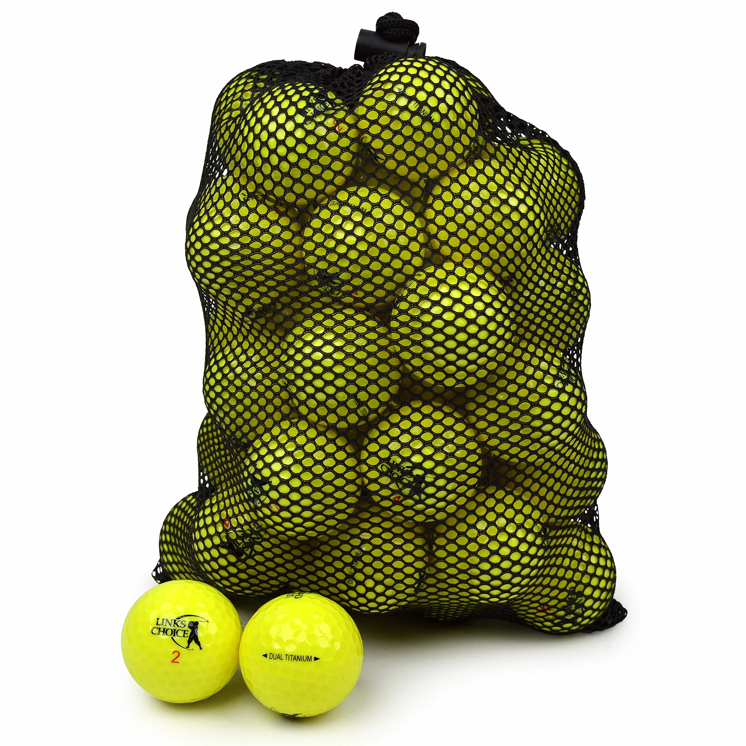 Links Choice High-Visibility Coloured Optic Golf Balls Pelotas