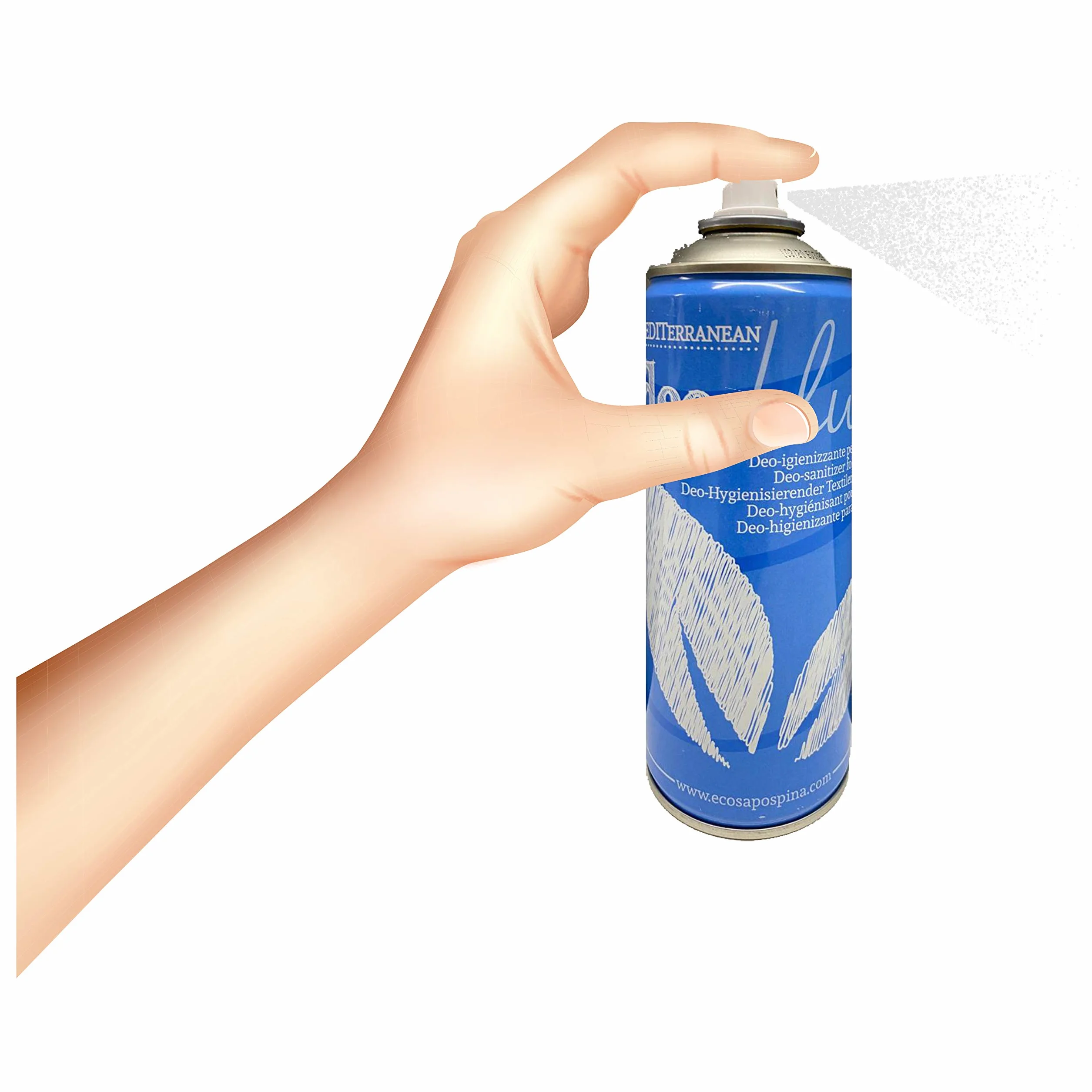 Rampi Deo Blue Desodorante Professional Sanitizer 400 ml