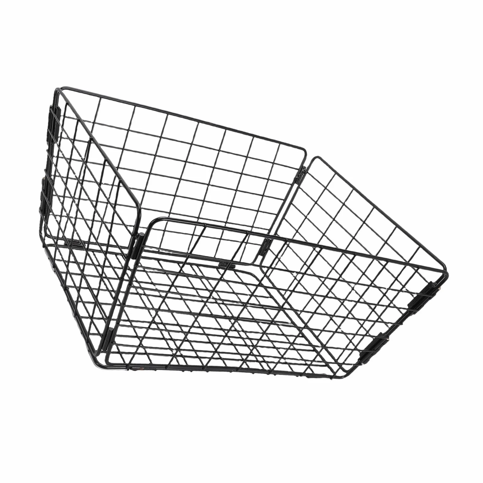 Cesta Trasera para Scooter Cesta Trasera para Scooter de Movilidad de Metal Plegable Resistente para Compras, Apta para Scooters Pride, Drive, Golden, Merits