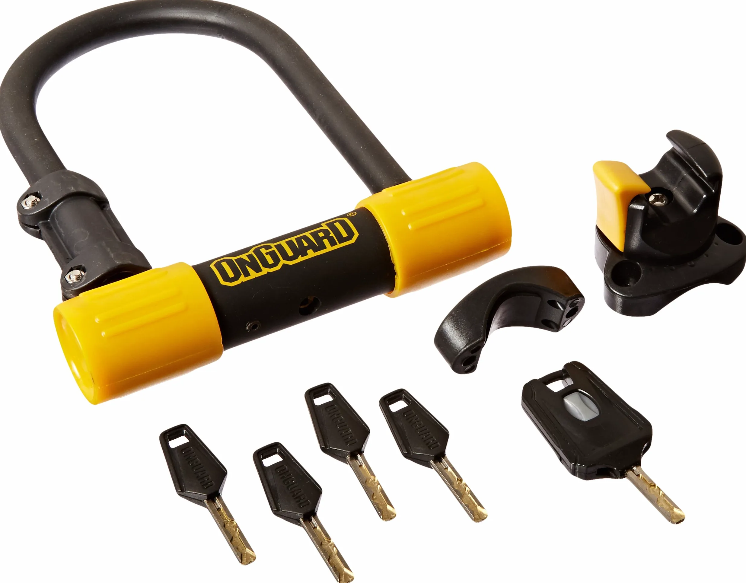 ONGUARD 45008015 Bulldog DT Candado para bicicleta, negro, 8,9 x 14,5 cm