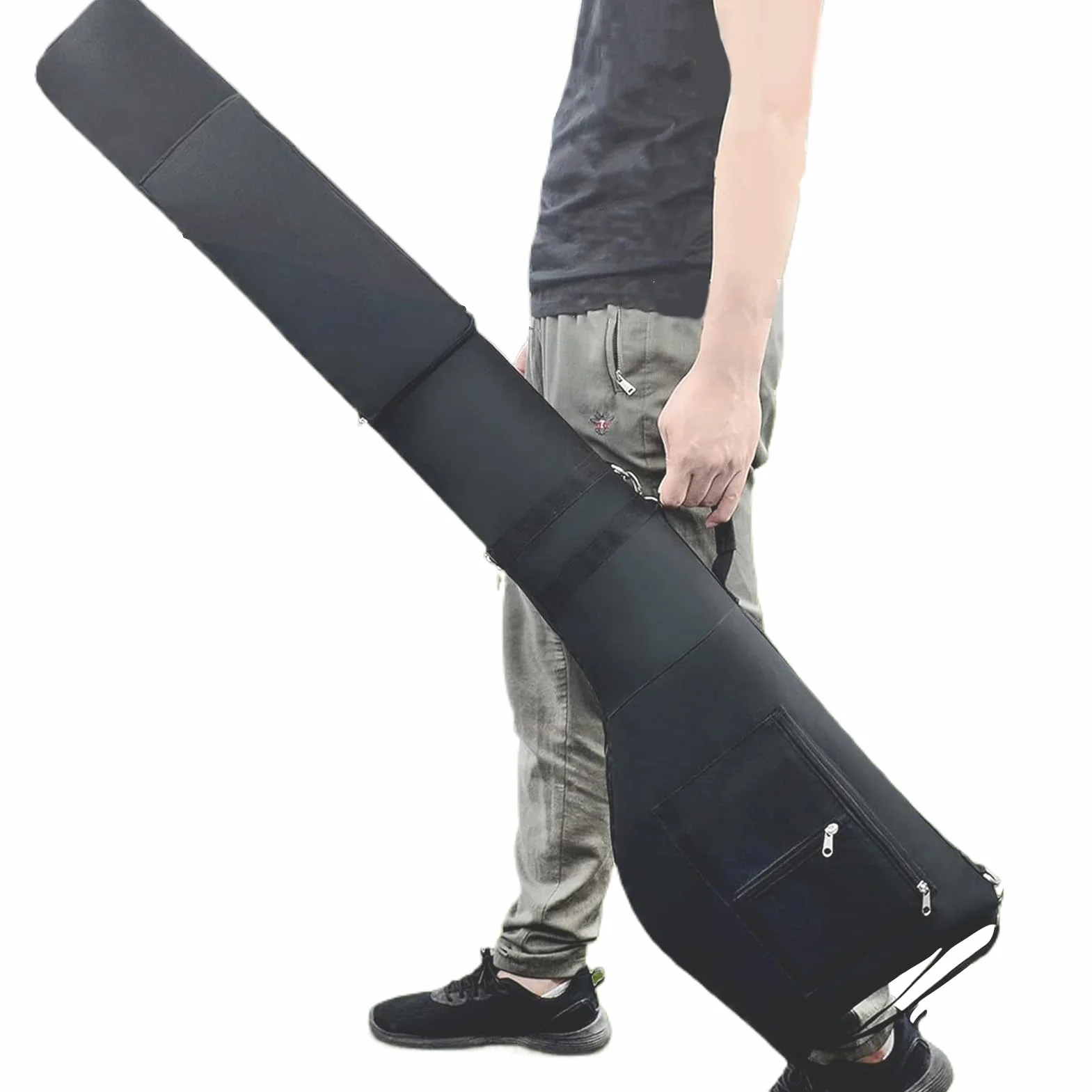 Bolsa de golf pequeña | Bolsa de transporte de golf plegable ajustable | Funda de práctica portátil ajustable, accesorios deportivos ligeros con correa para hombres, mujeres y adultos