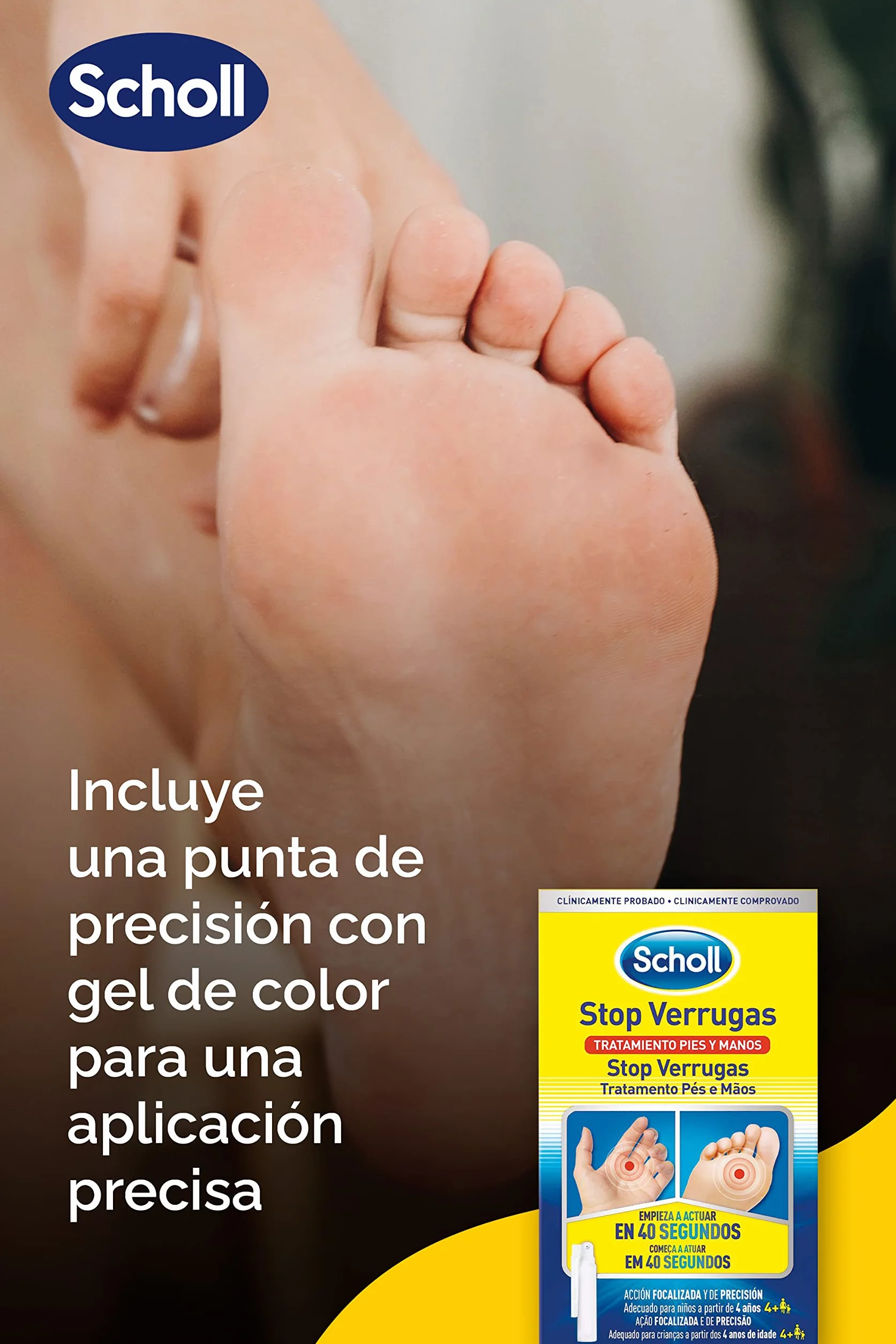 Scholl Stop Verrugas Elimina Verrugas 80ml