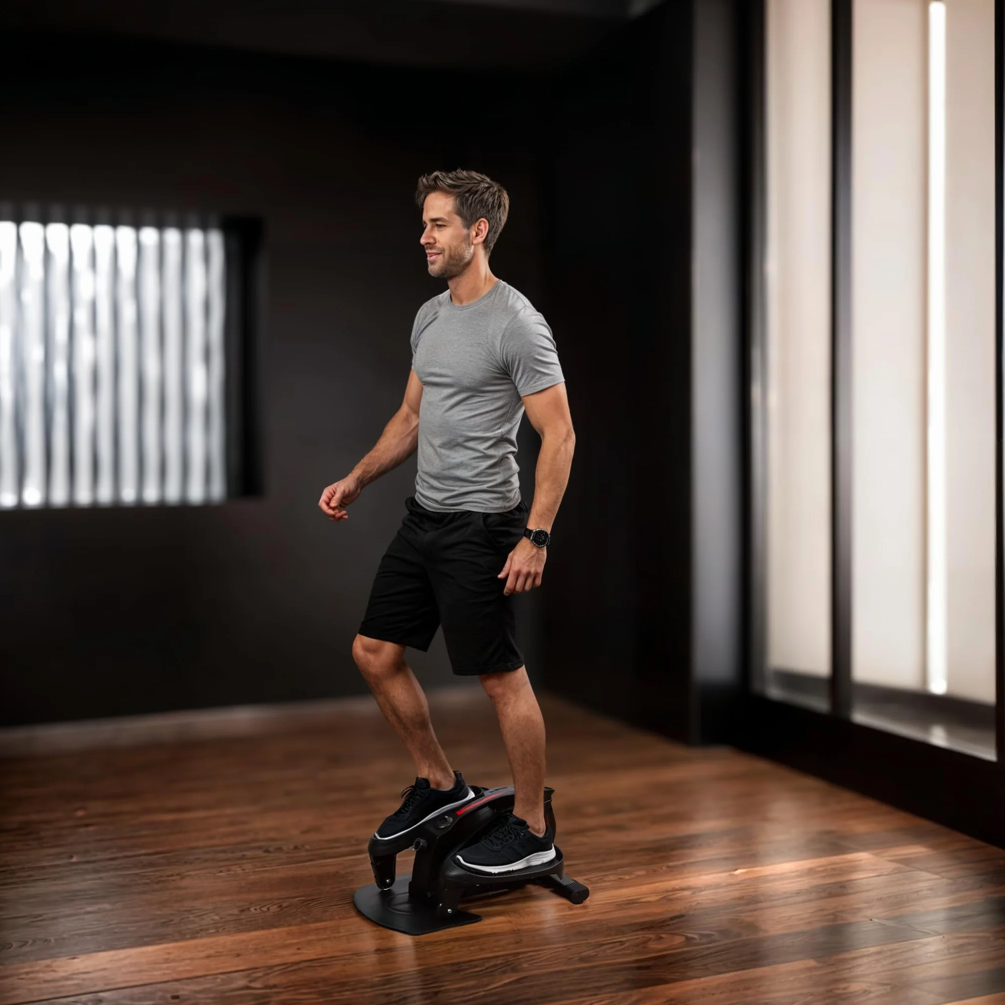 GLOBAL RELAX® | EKA Stepper Manual Pedaleador portátil para Ejercicios en casa | Pedal con múltiples usos | Entrenamiento | Rehabilitación | Ejercitador Brazos y piernas