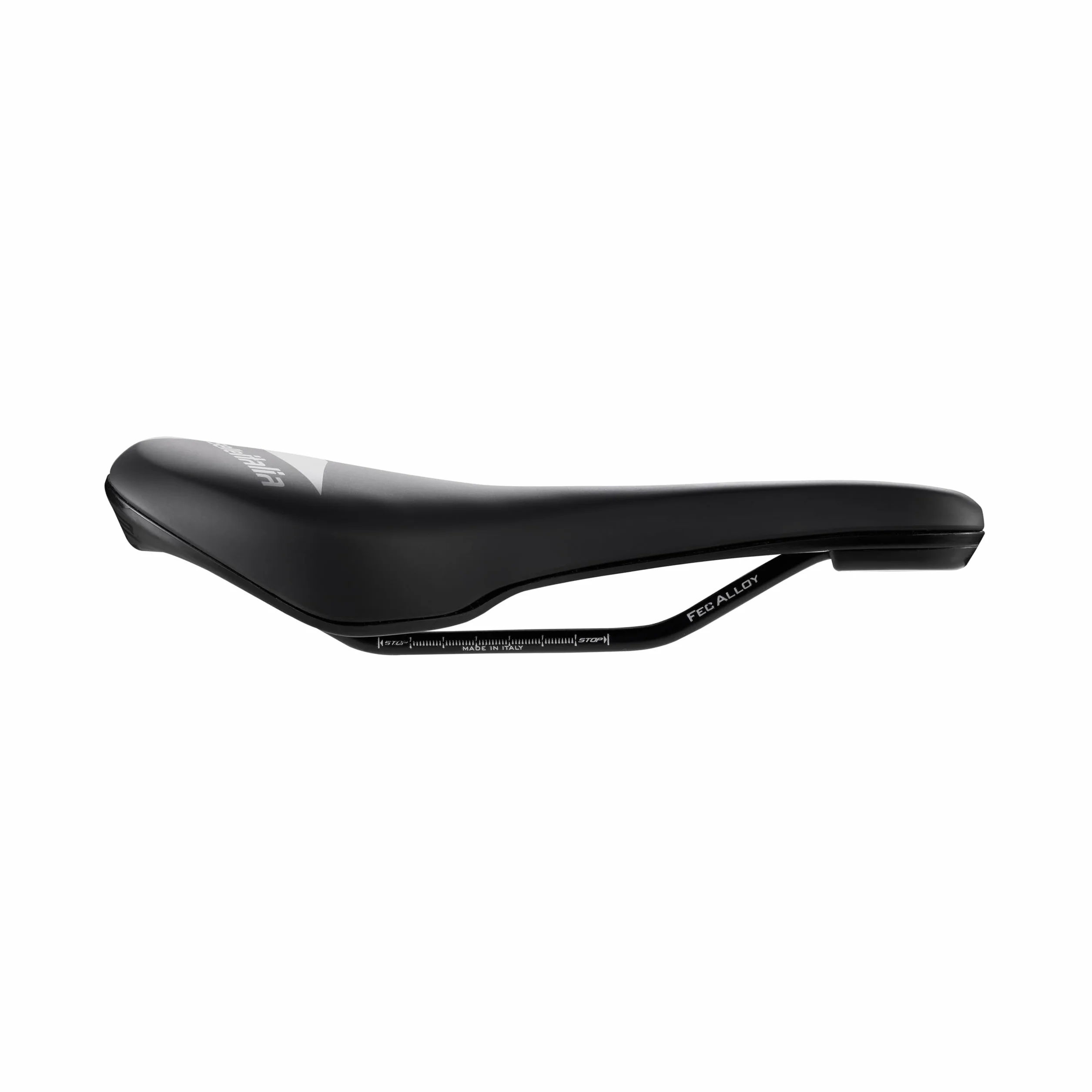 Selle Italia X-Bow Superflow - Sillín de Bicicleta de Montaña, Trekking, Enduro, E-Bike, E-Mountain Bike, Agujero Anatómico, Cuadro Aleación FeC, Amortiguadores