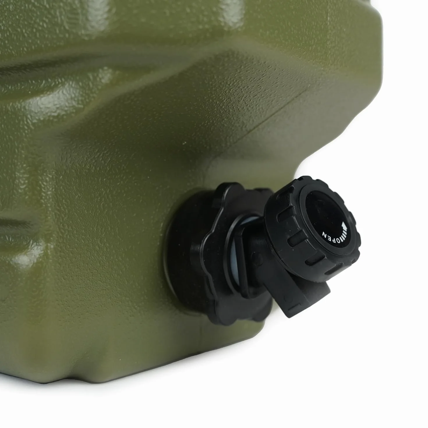 Bidón de Agua con Grifo - Polietileno Verde - Depósito de Agua - Contenedor de Agua - Bidón de Agua - Dispensador de Agua - Grifo de Agua - con Grifo Dosificador