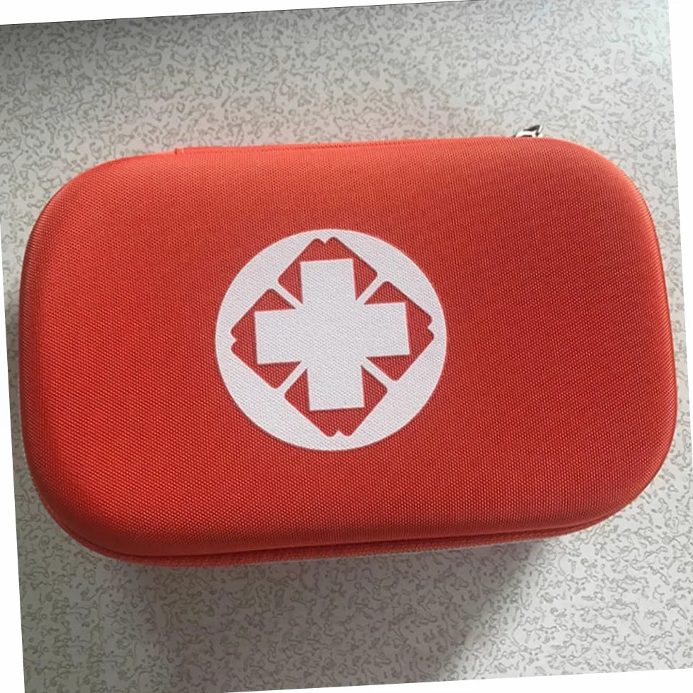 2 Piezas Kit Medico Portatil Bolsa Medica Bolsa De Primeros Auxilios Botiquín Médico Rojo