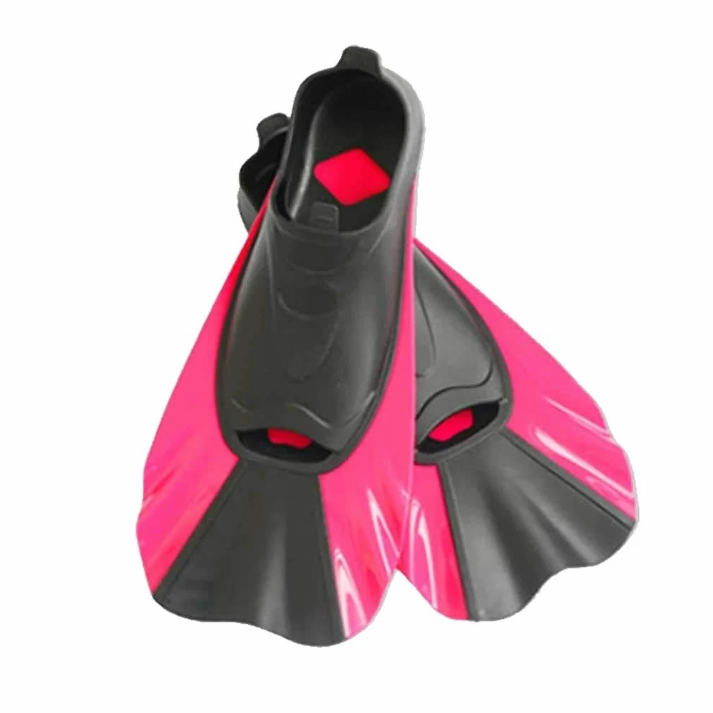 Aletas, Aletas de natación Cortas con Bolsillo for el pie Snorkel