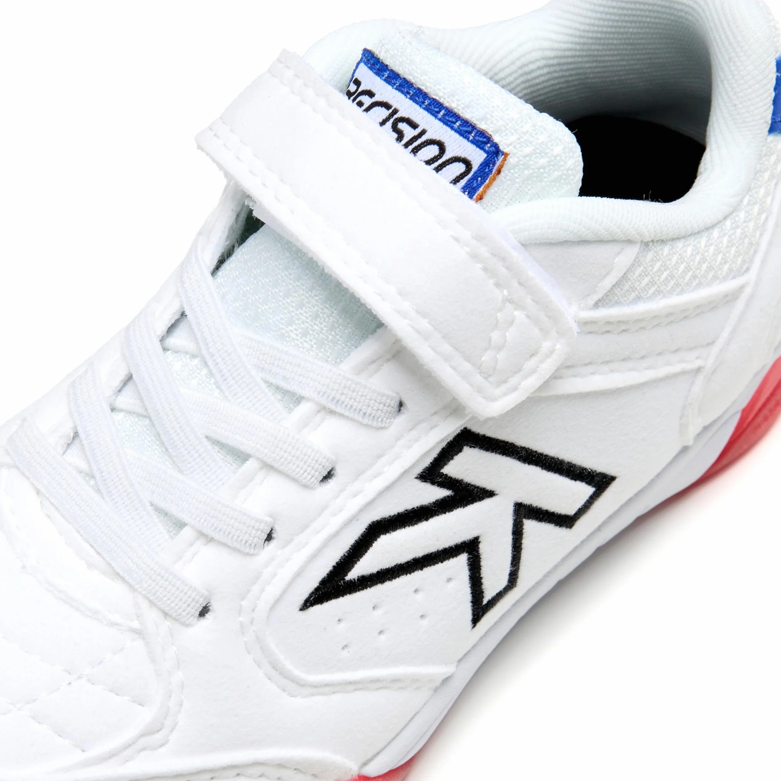 Zapatillas de fútbol sala niño Precision Elastic blanco