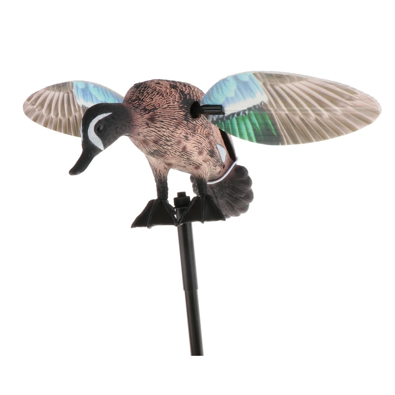 barenx Motion Electric Duck Señuelos motorizados con mando a distancia para caza, mazo de caza, color verde azulado